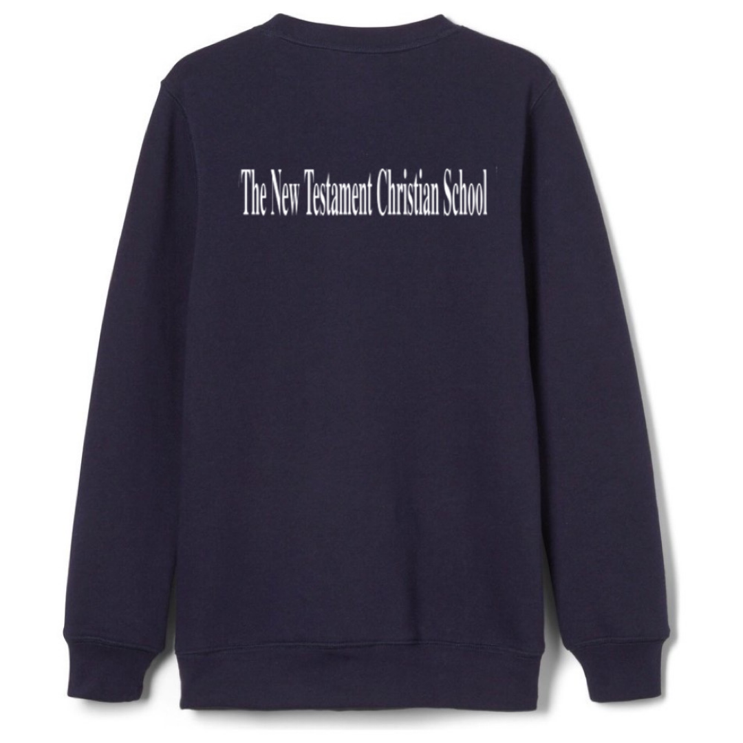 New Testament Christian School - Adult Co-Ed Fleece Sweatshirt