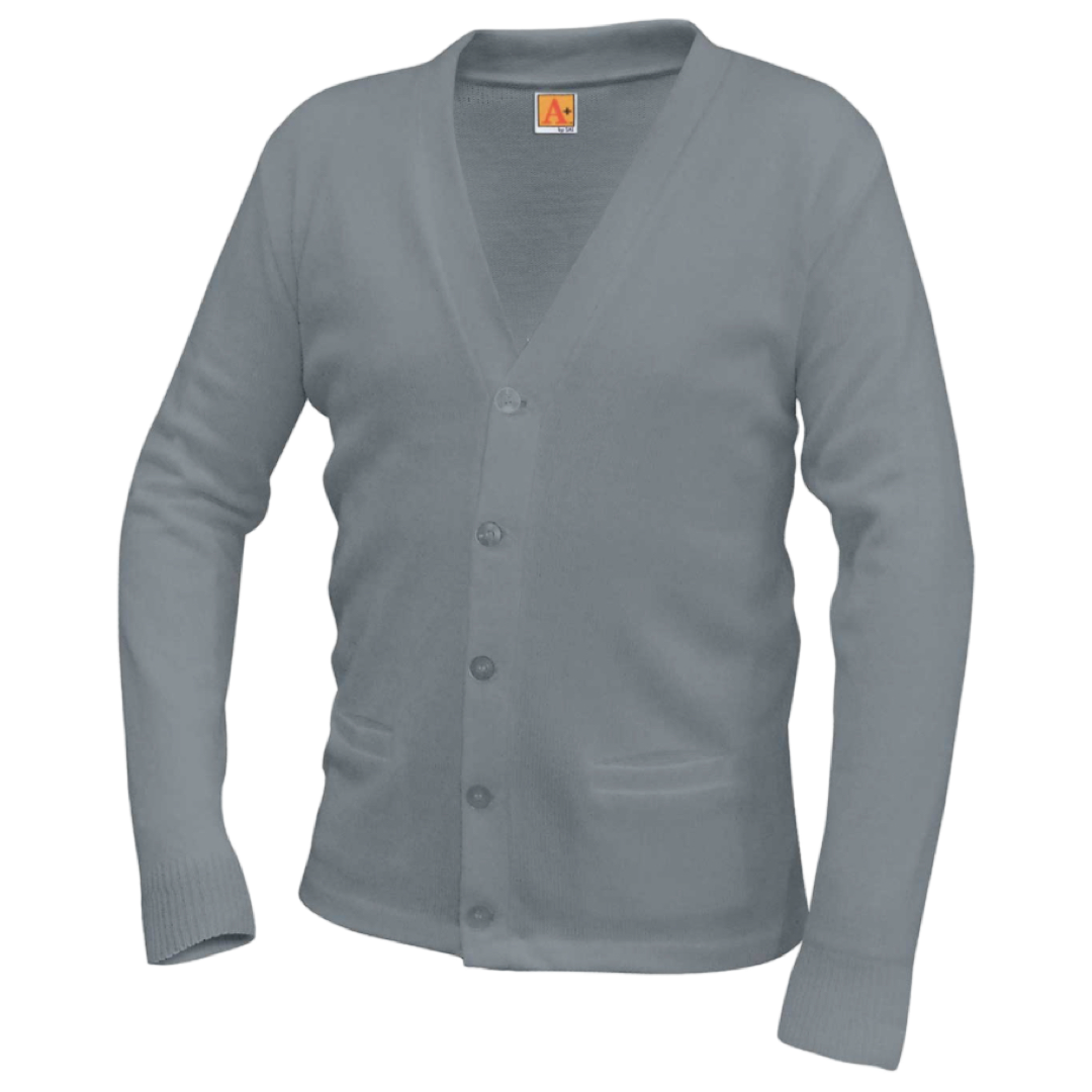 Adult Unisex V-Neck Cardigan