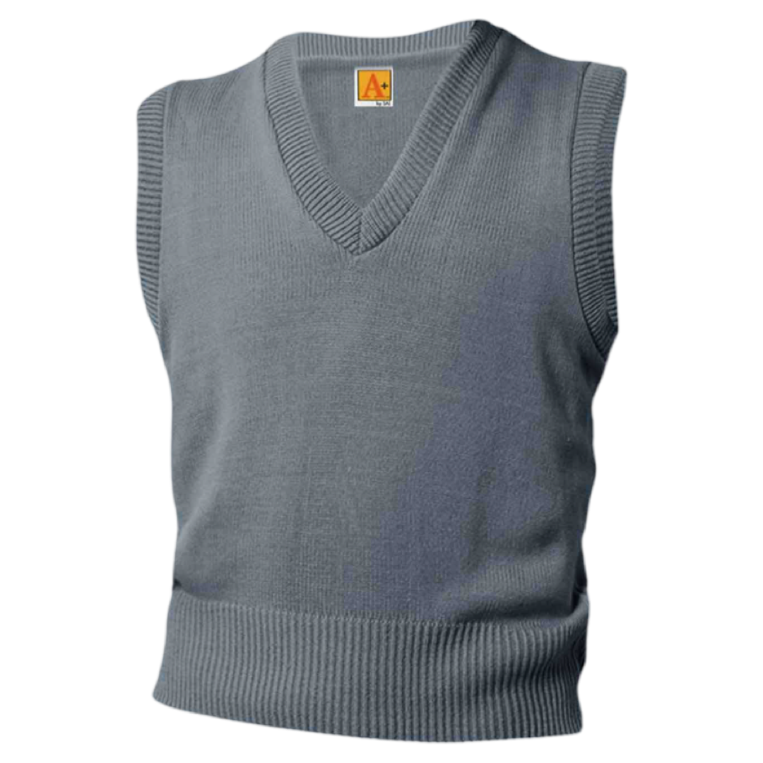 A+ Adult Unisex V-Neck Sweater Vest
