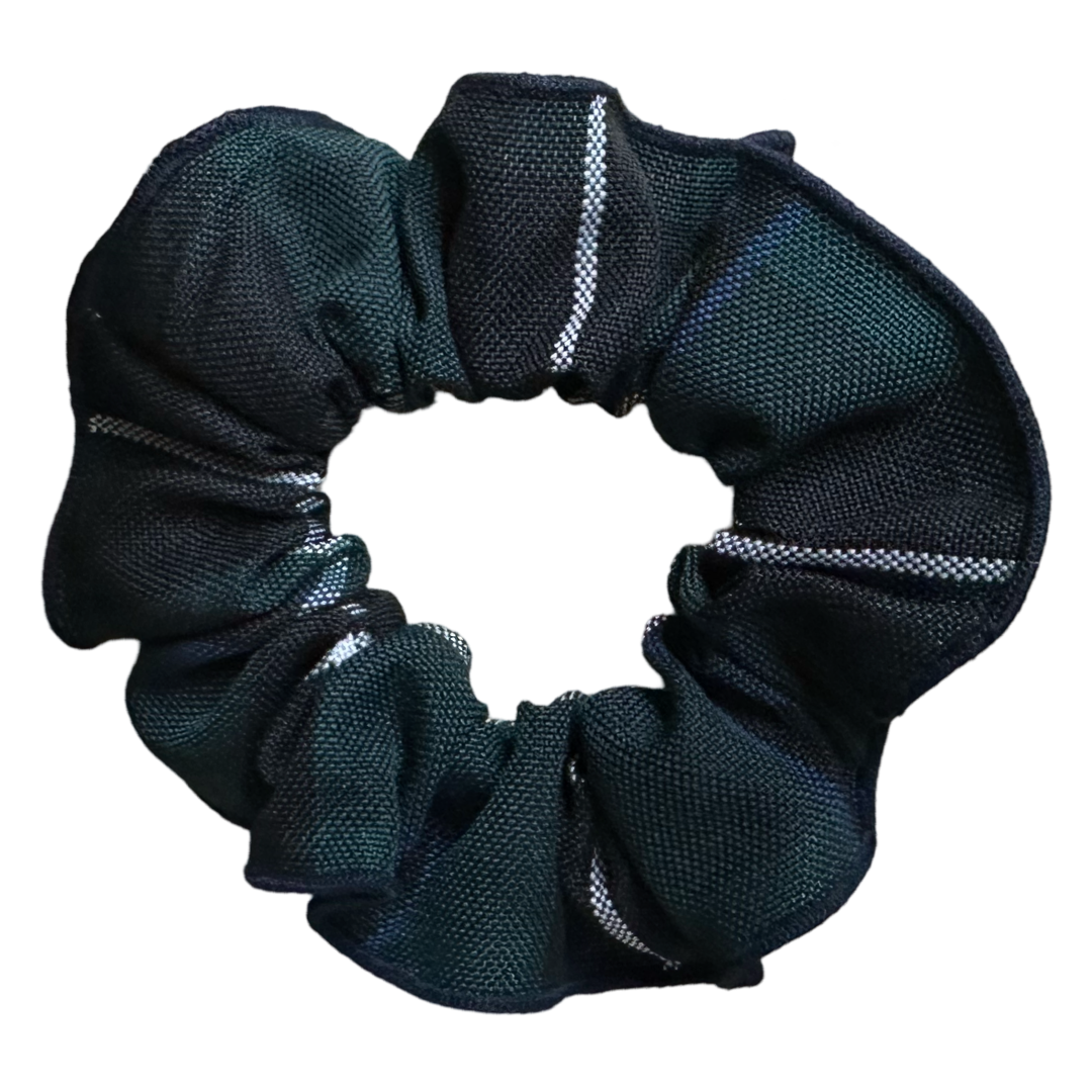 Scrunchie with Merrowed Edge - Plaid P90