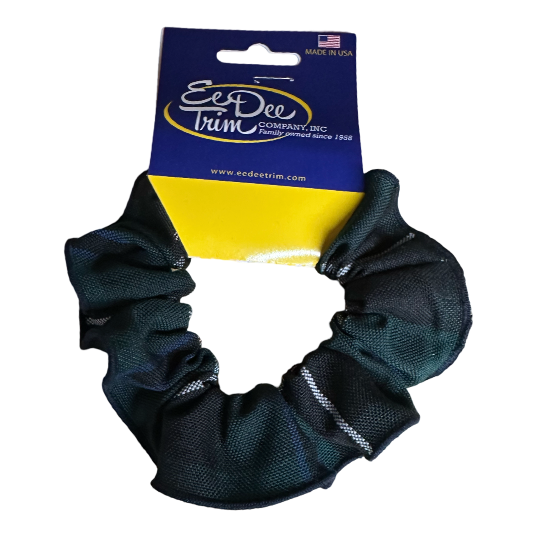 Scrunchie with Merrowed Edge - Plaid P90