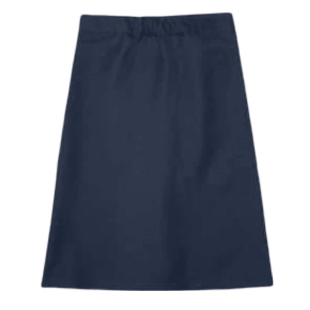 Le Monde French Immersion - Girl's / Women's Below The Knee Kick Pleat Skirt