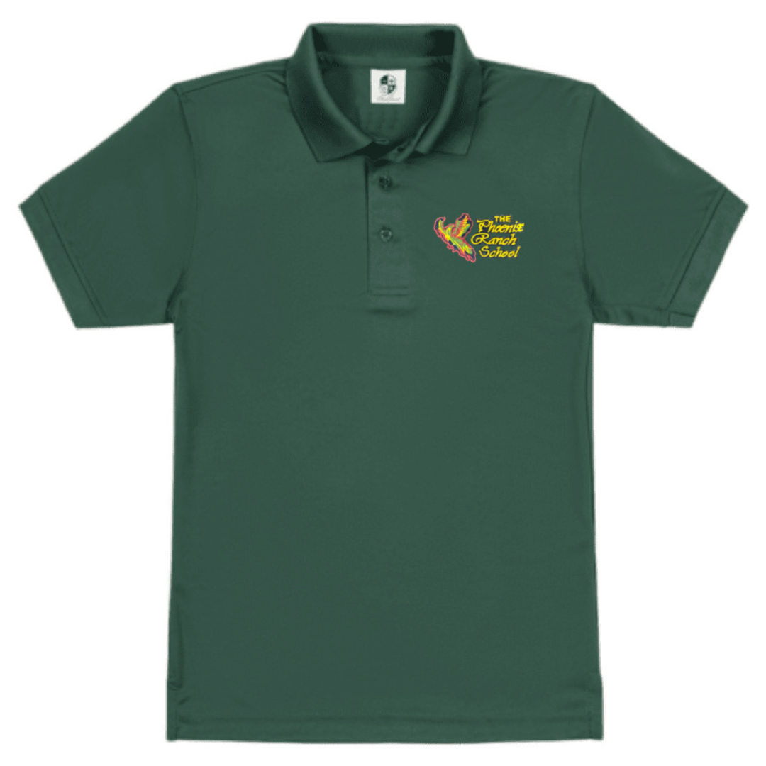 Phoenix Ranch School - Co-Ed Adult Short Sleeve Performance Polo