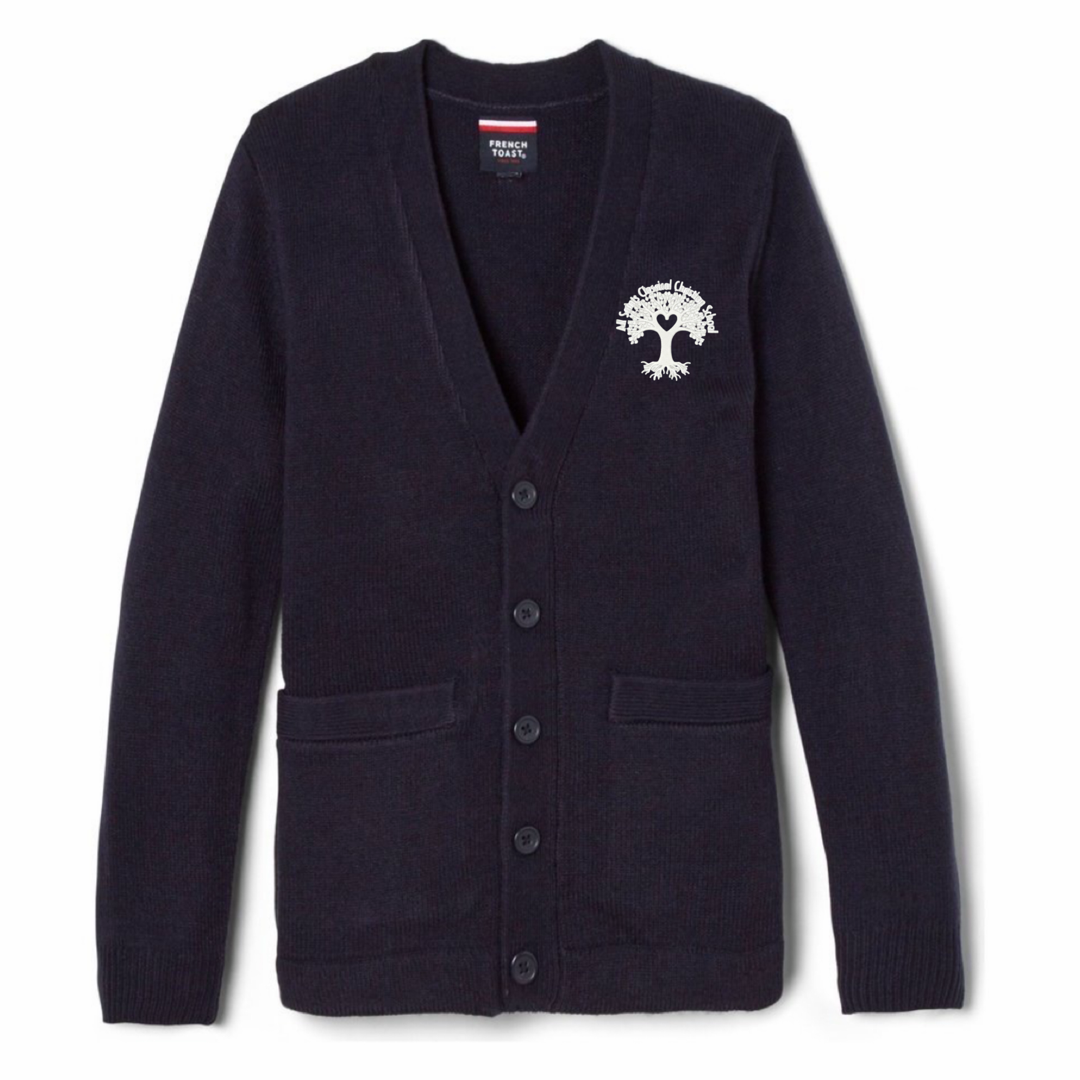 All Saints Classical - Co-Ed Youth / Adult V-Neck Cardigan Sweater