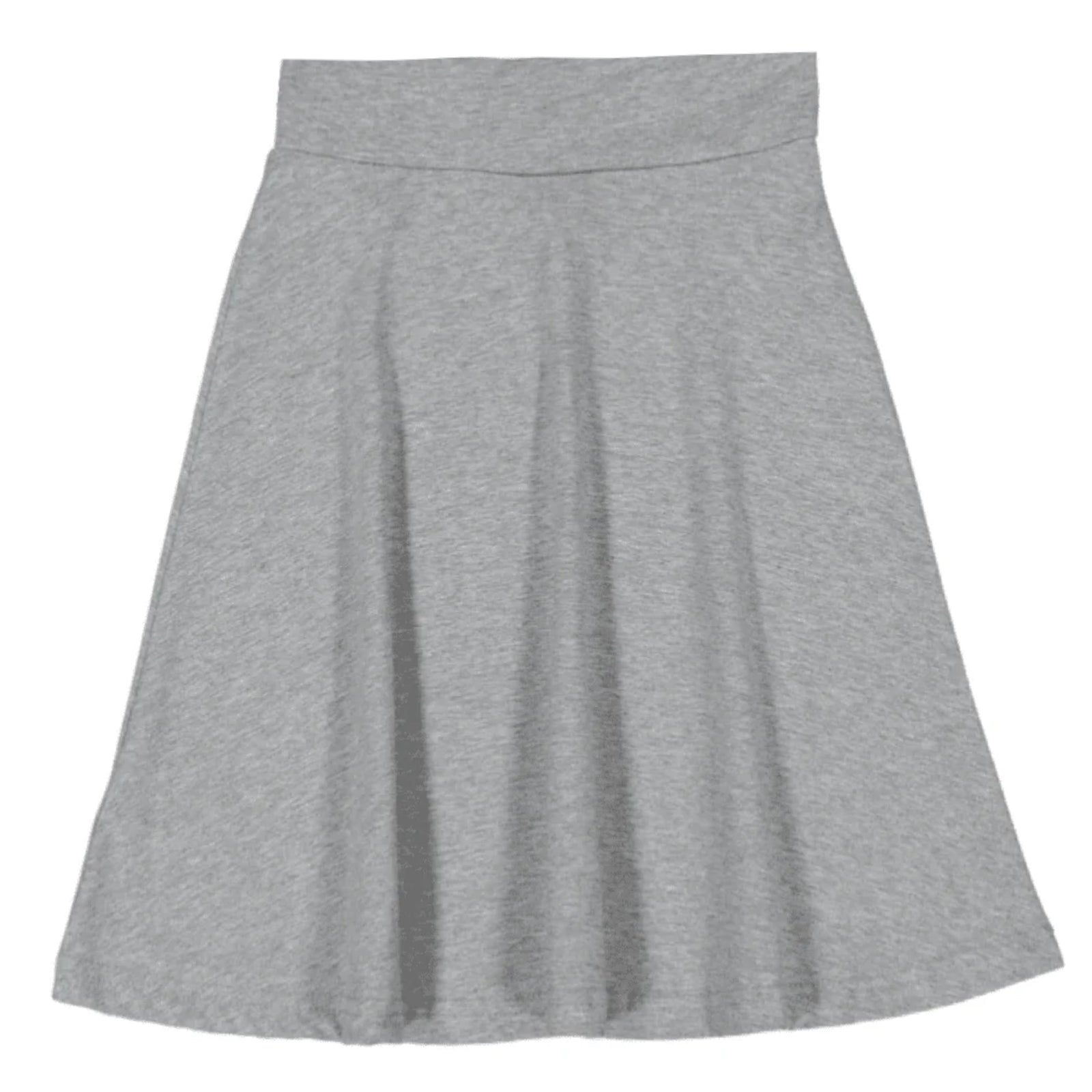 Cheryl Creations - Ponte Modesty Skirt - Heather Grey