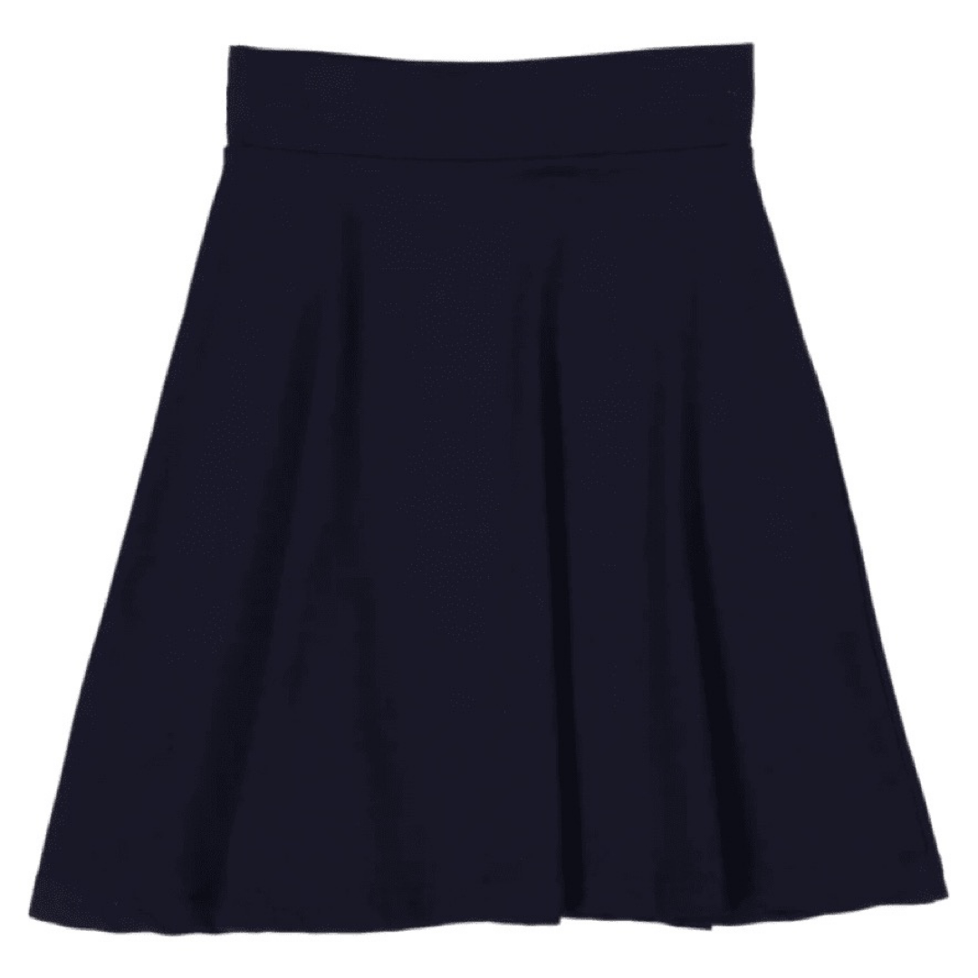 Cheryl Creations - Ponte Modesty Skirt - Navy