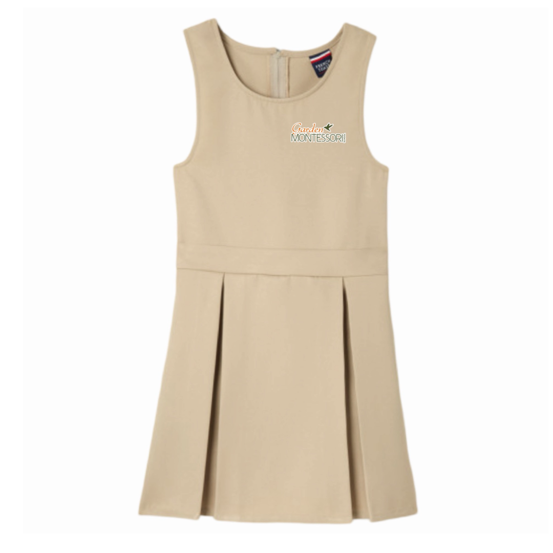 Garden Montessori School - Girl's Box Pleat Jumper