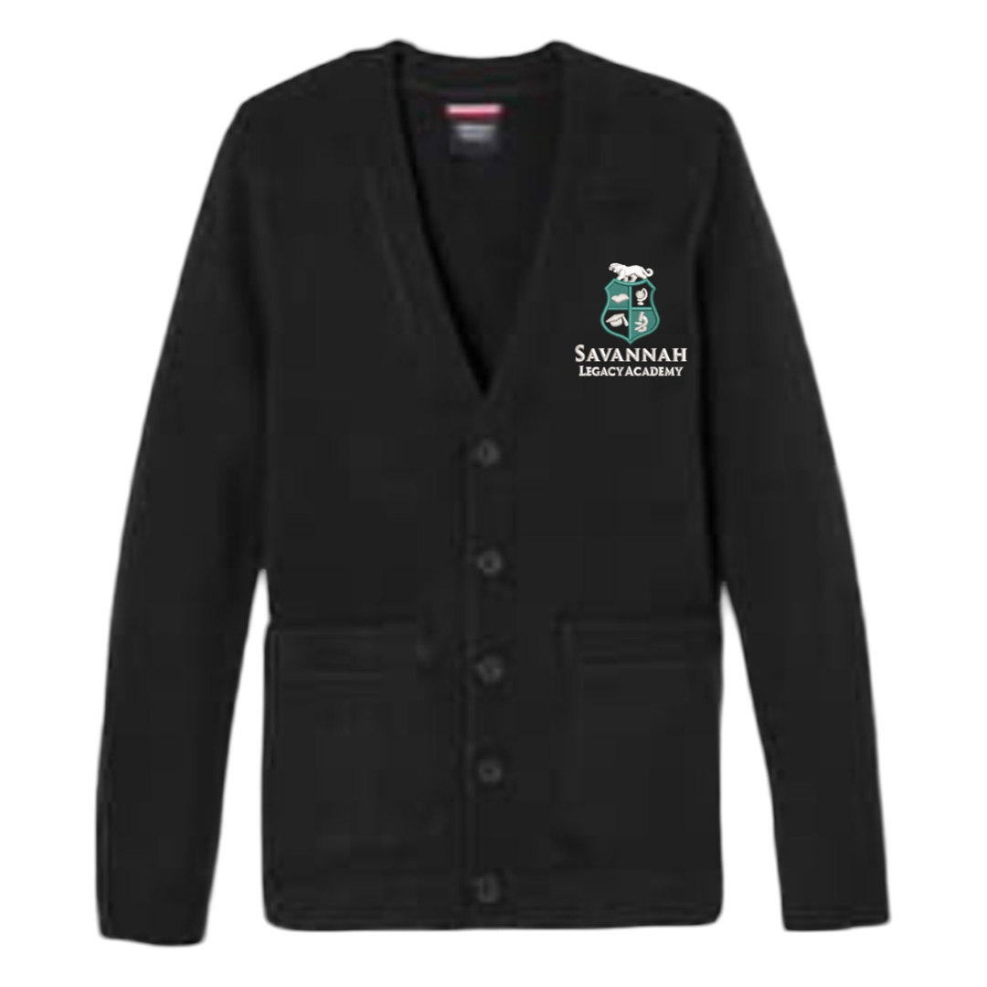 Savannah Legacy Academy - Boy's / Young Men's V-Neck Cardigan Sweater