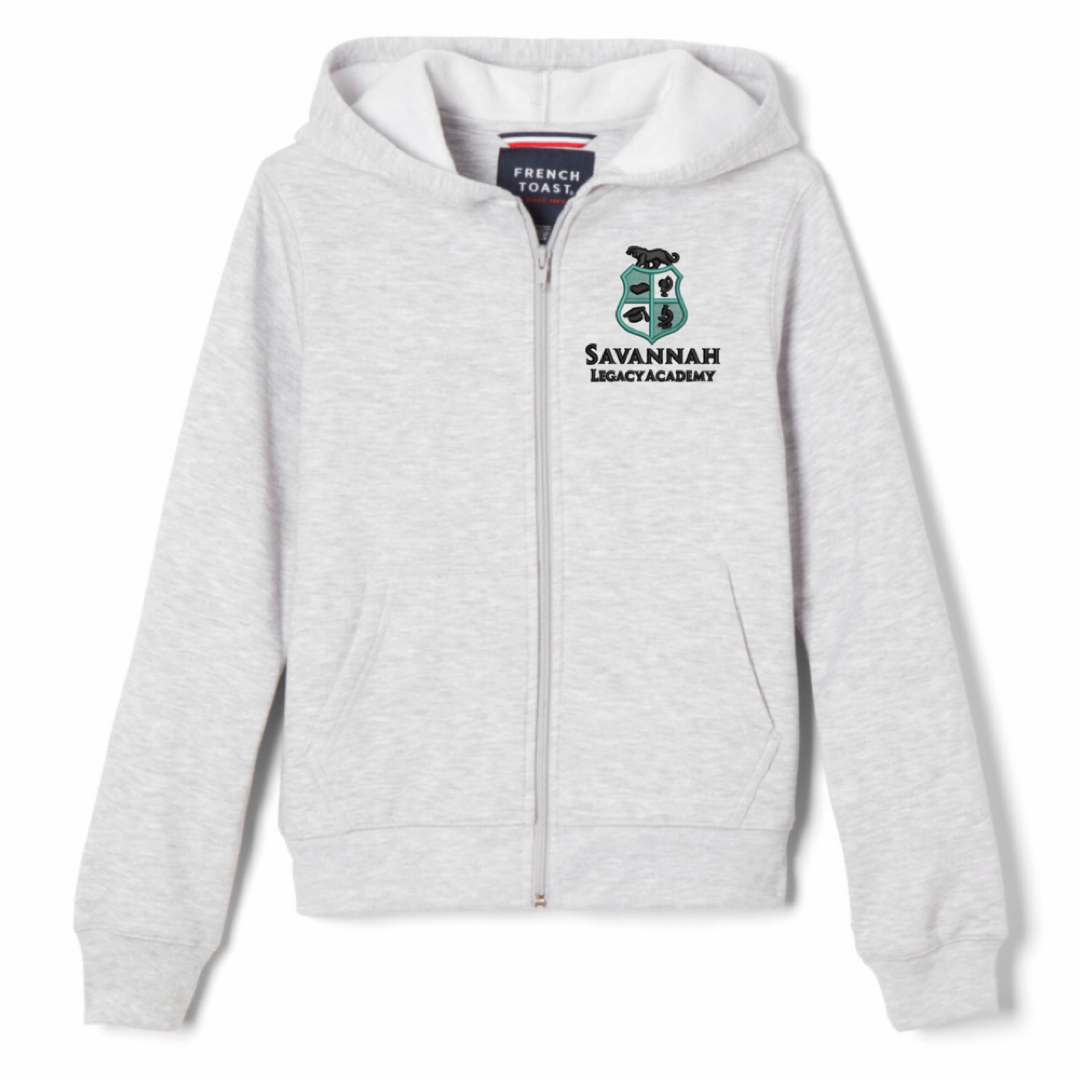 Savannah Legacy Academy - Co-Ed Full Zip Hooded Sweatshirt - Youth / Adult