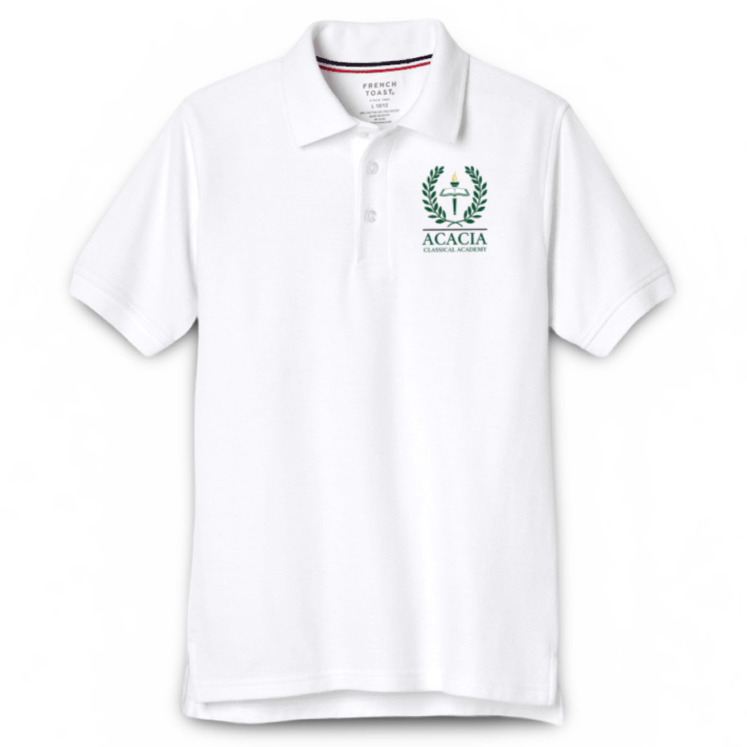Acacia Classical - Short Sleeve Pique Polo - Kids