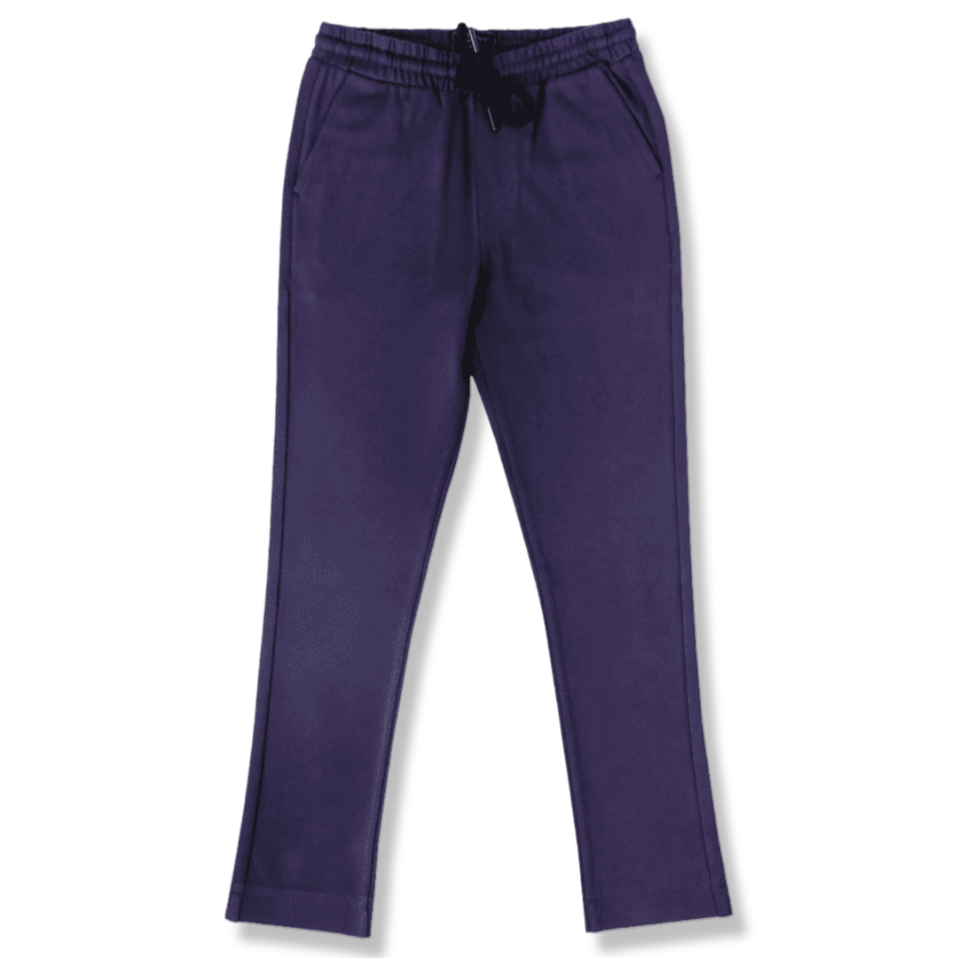 Leo & Zachary - Boys Slim Fit 4 Way Stretch Jogger Pants -Navy