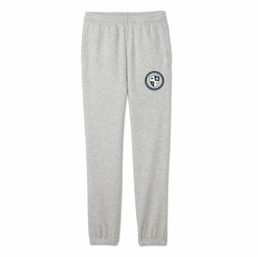 Cedar Brook School - Co-Ed Youth / Adult Fleece Sweatpants - Grades 3-8th