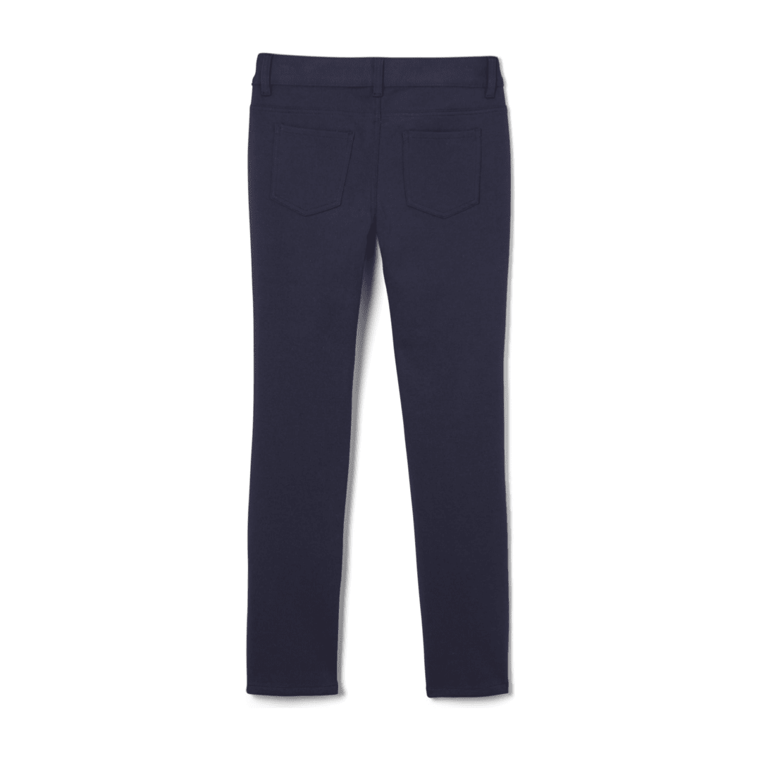 Plus Size Stretch Ponte Knit Skinny Pants