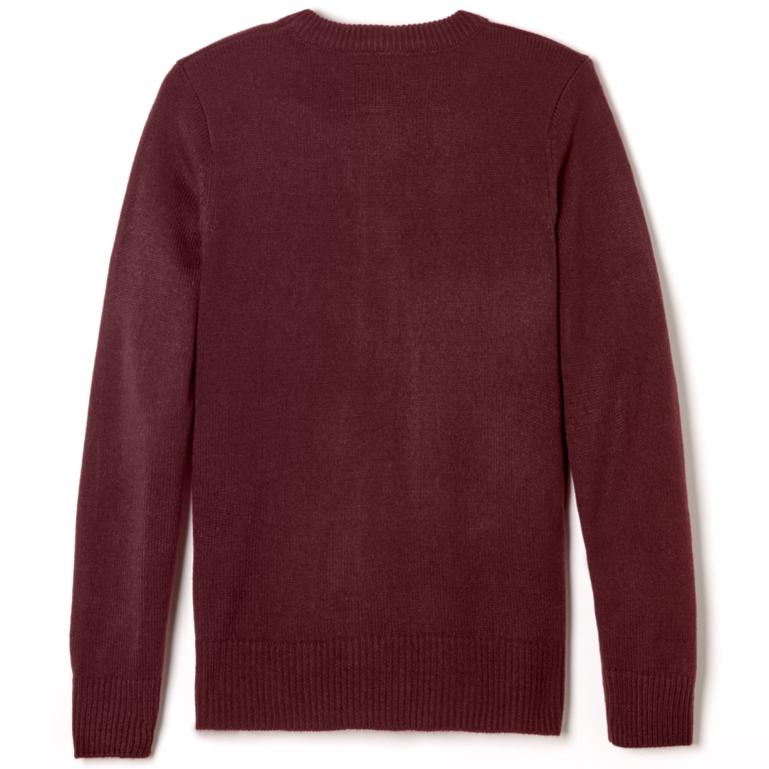 French Toast Girls Anti-Pill Crewneck Cardigan