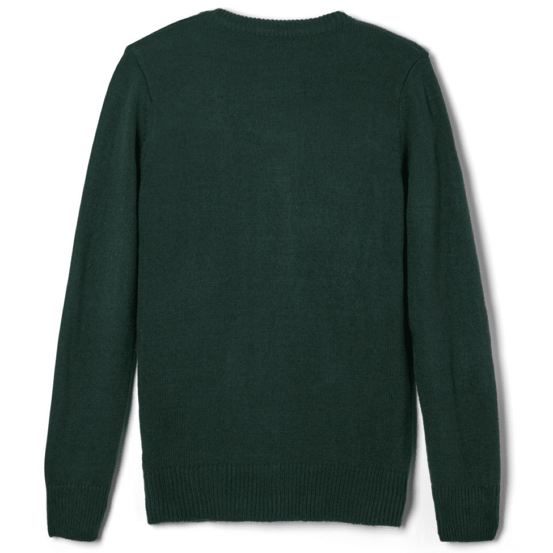 French Toast Girls Anti-Pill Crewneck Cardigan