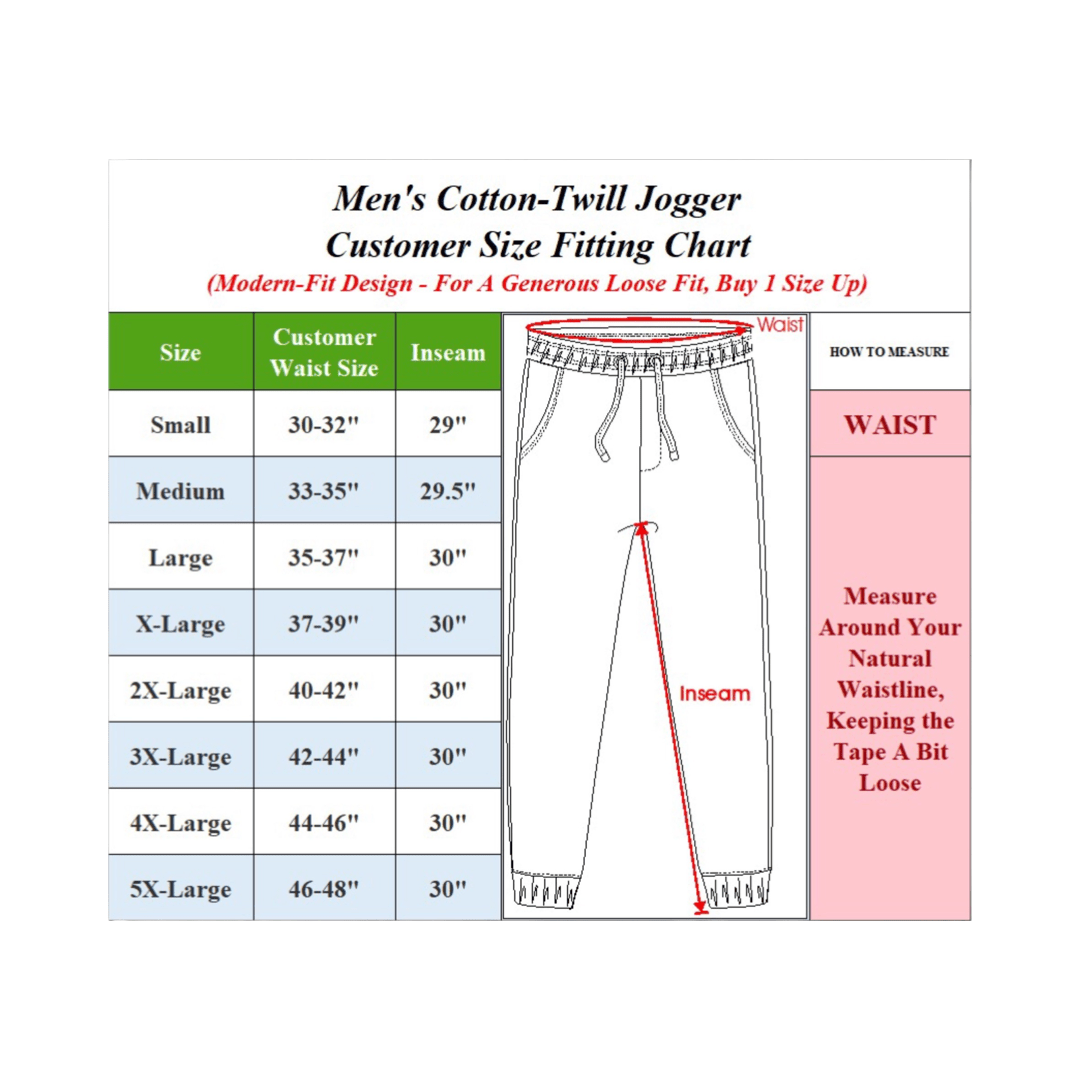 Mens Basic Stretch Jogger