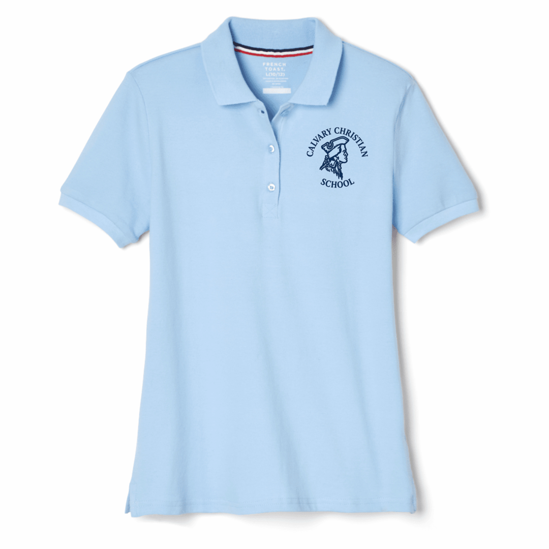 Calvary - Girl's / Women's Short Sleeve Stretch Pique - 1st - 12th