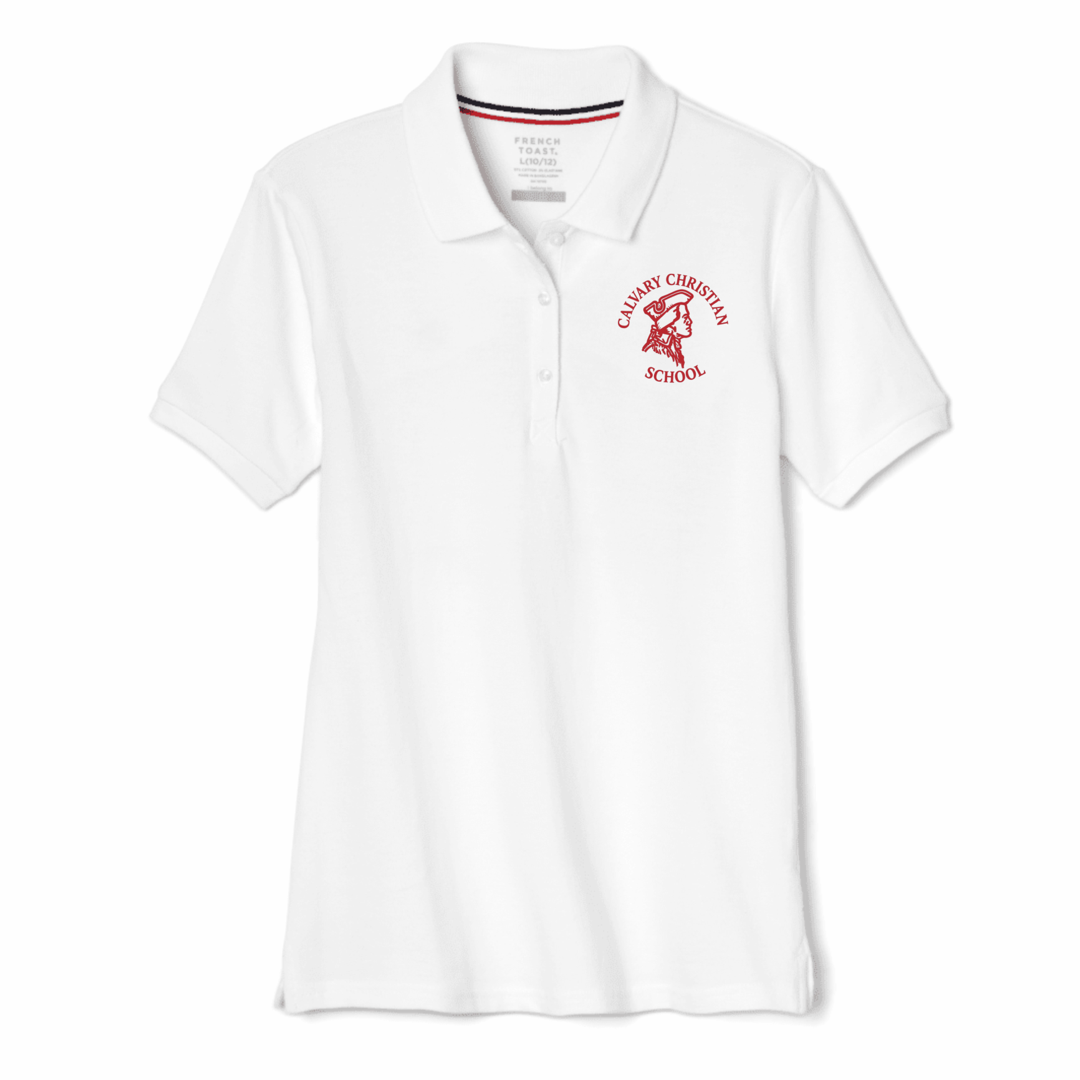 Calvary - Girl's / Women's Short Sleeve Stretch Pique - 1st - 12th