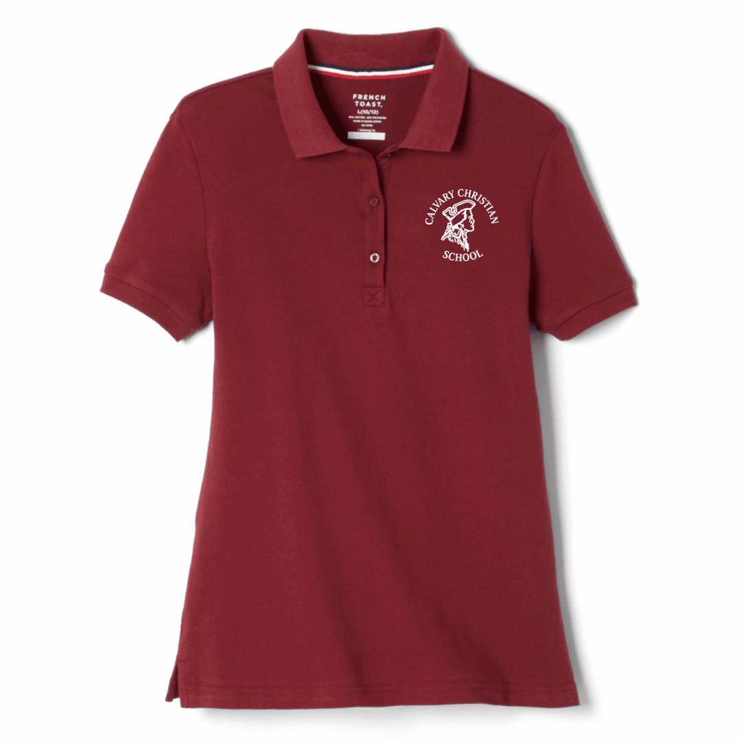Calvary - Girl's / Women's Short Sleeve Stretch Pique - 1st - 12th
