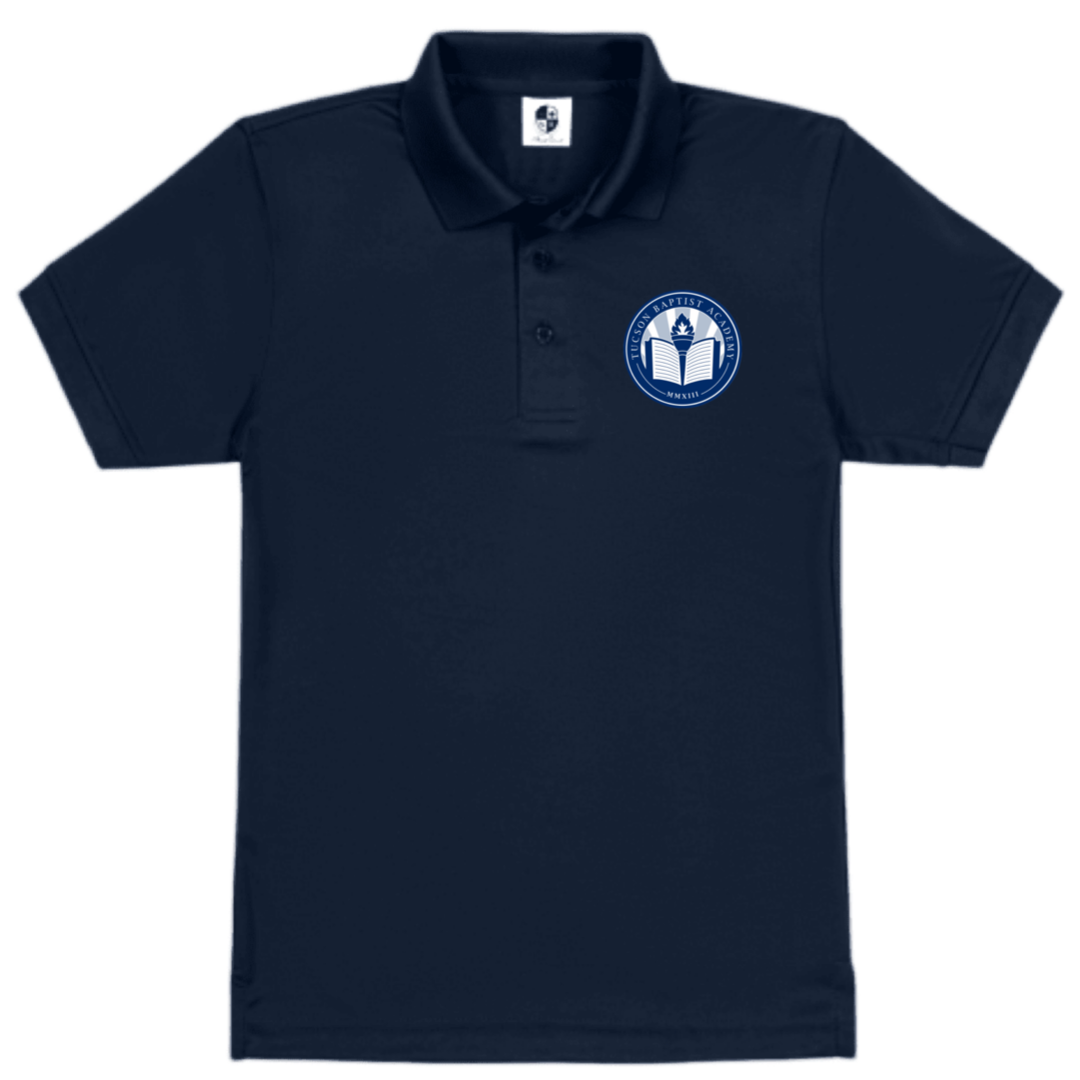 Tucson Baptist Academy - Co-Ed Short Sleeve Performance Polo - Adult