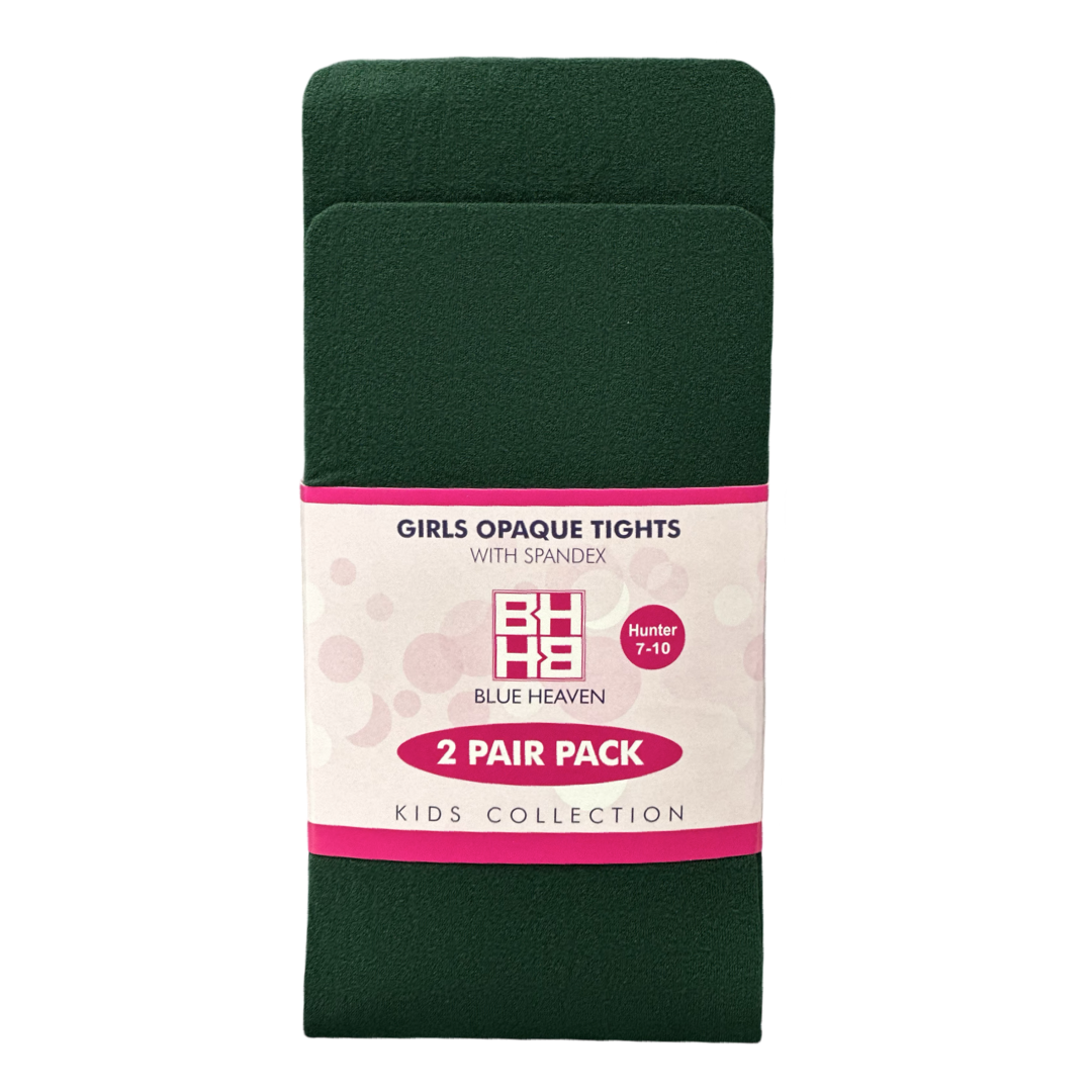 Blue Heaven Hosiery - Girls 2-Pack Tights w/ Spandex