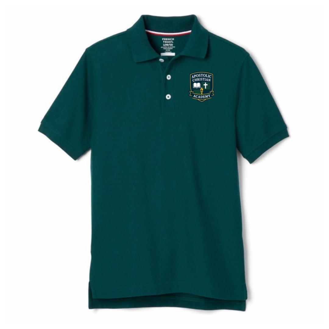 Apostolic - Co-Ed Youth / Adult Short Sleeve Pique Polos - K-12th