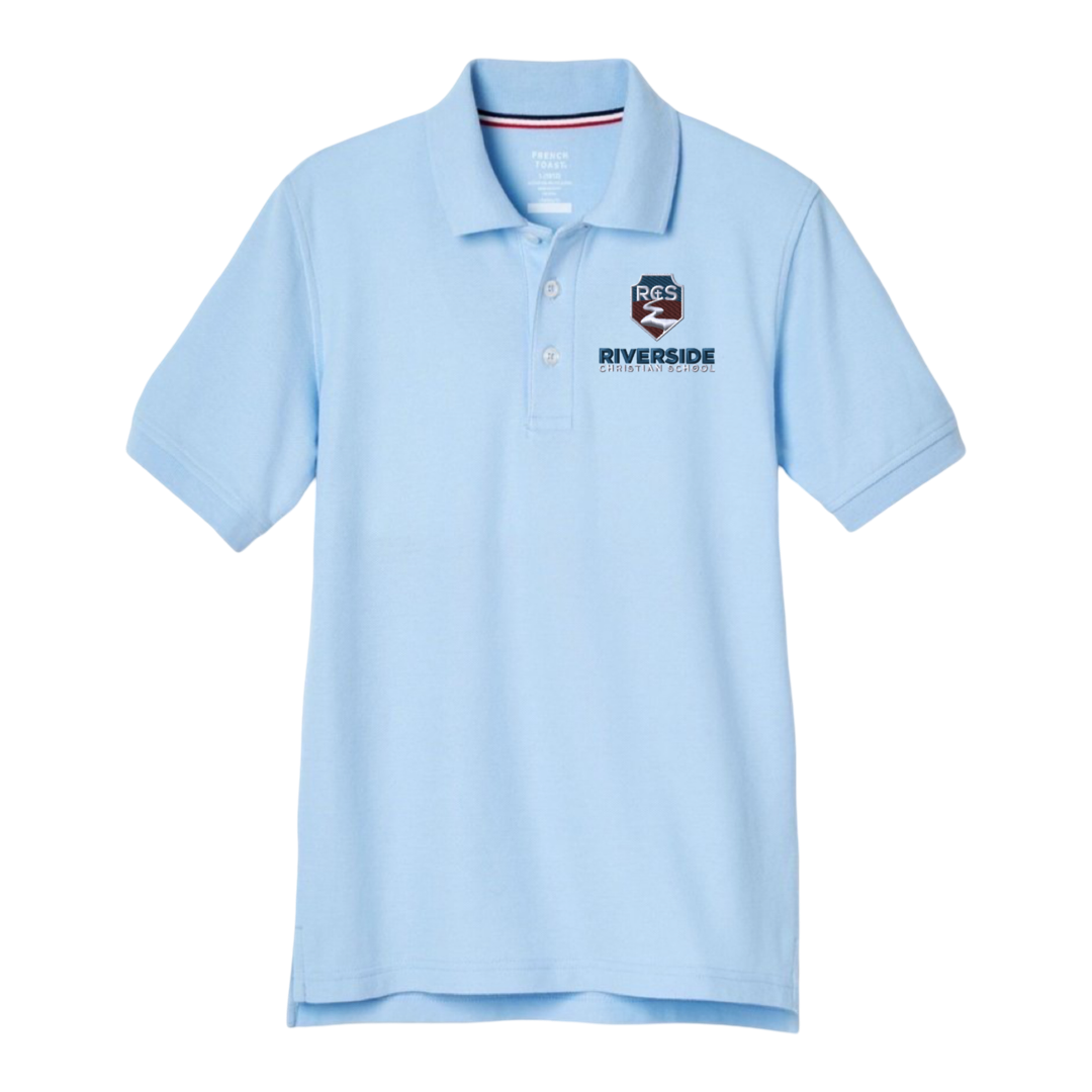 Riverside - Co-Ed Youth / Adult Short Sleeve Pique Polo
