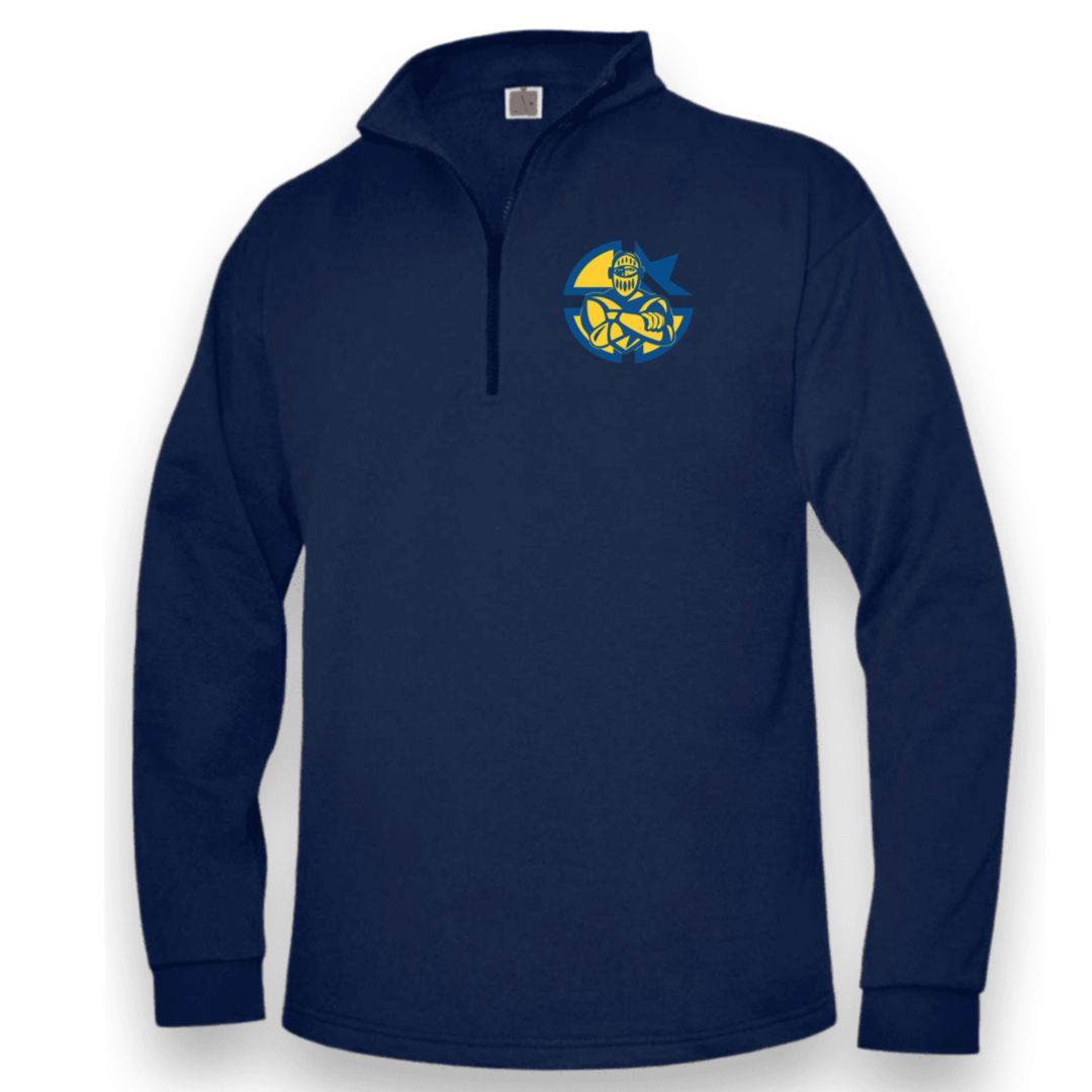 Cristo Rey HS Spirit-Wear - Co-Ed Quarter Zip Sweatshirt