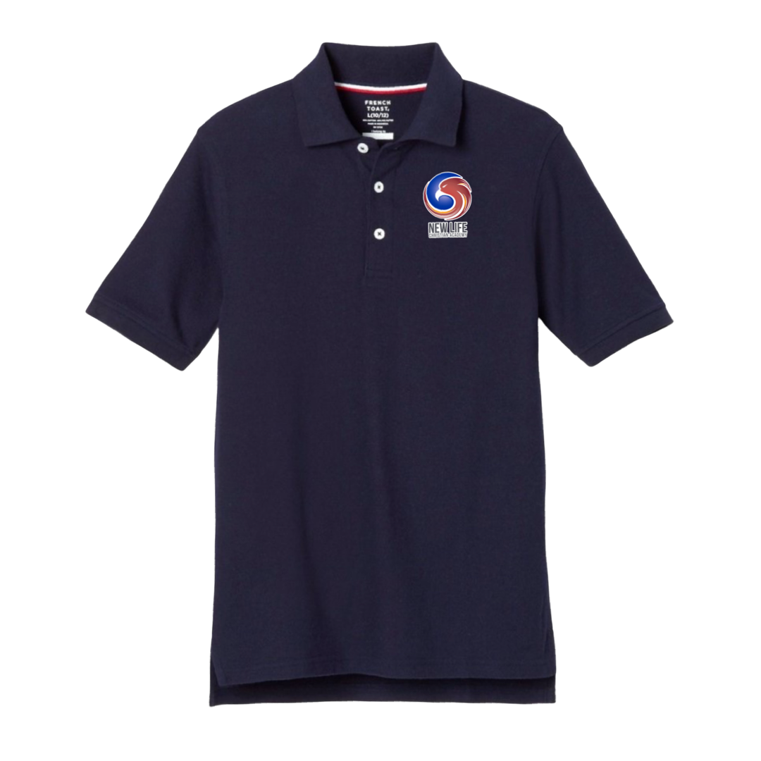 New Life Christian Academy-TX - Co-Ed Youth / Adult Short Sleeve Pique Polos