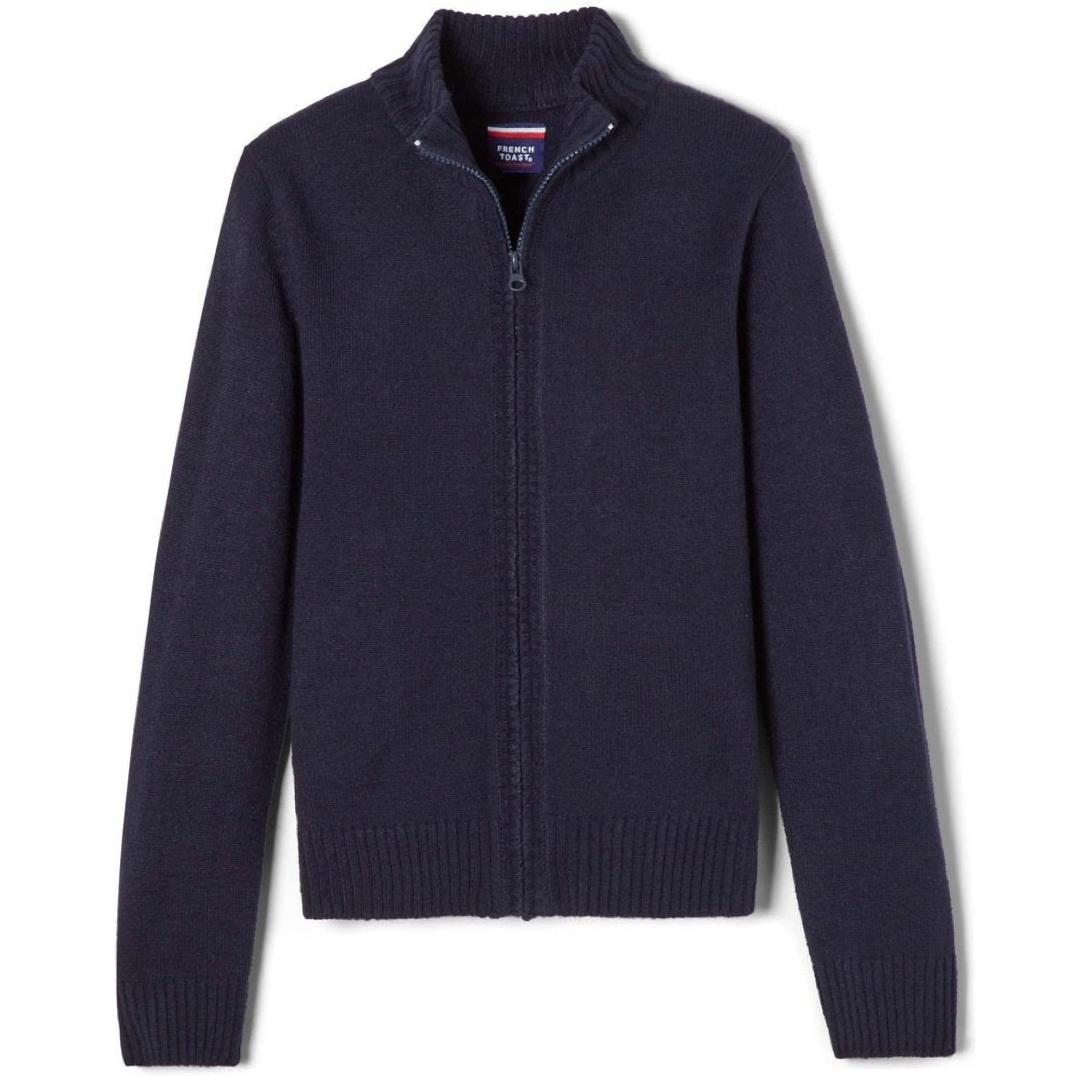Applegate - Co-Ed Youth / Adult Zip Front Cardigan - No Logo