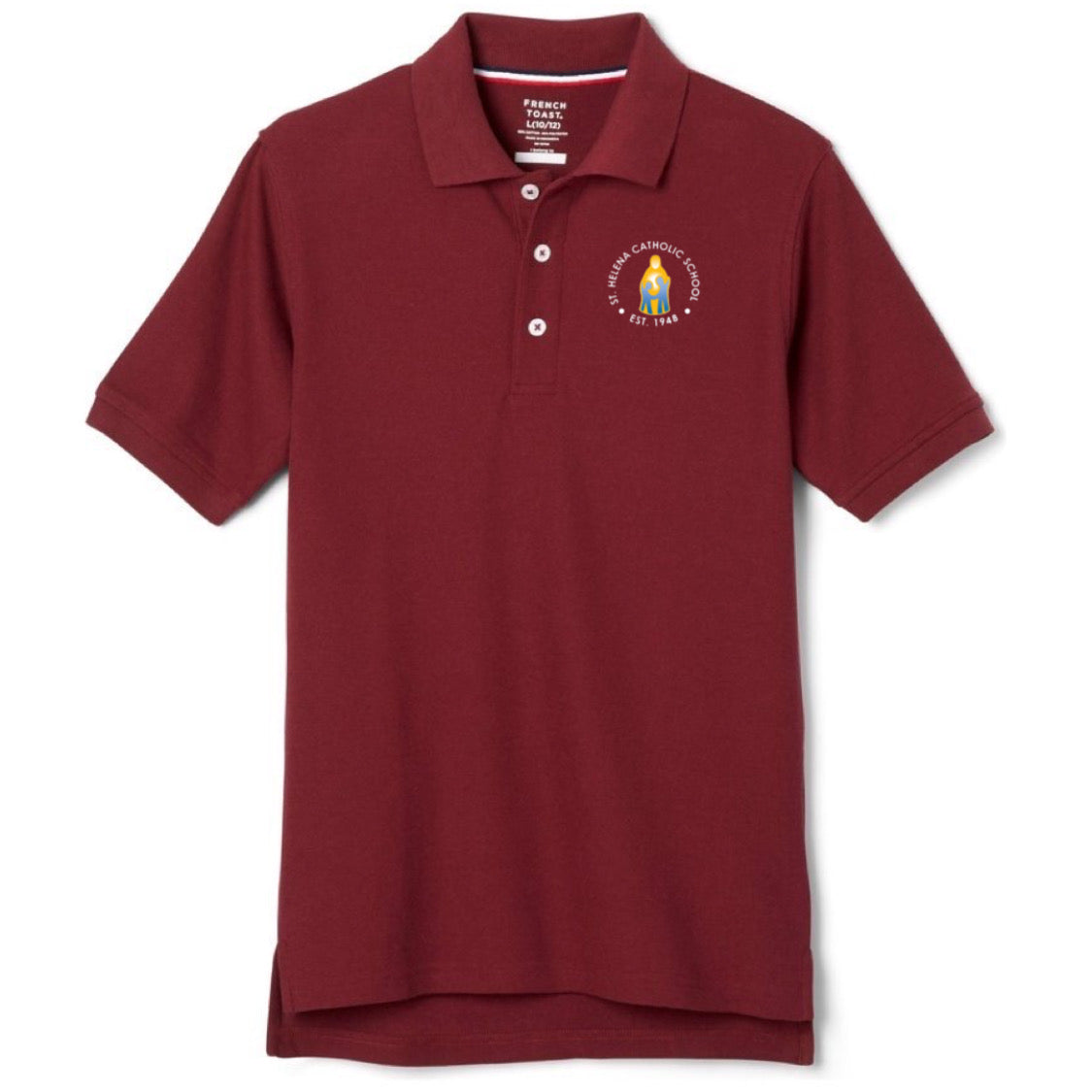 St. Helena Catholic School - Co-Ed Adult Short Sleeve Polo Shirt