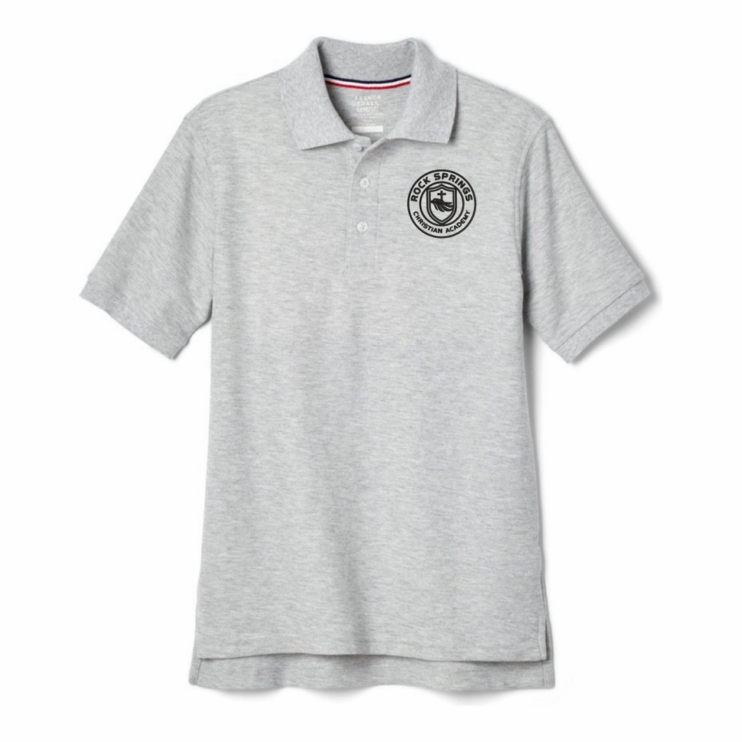 Rock Springs Christian Academy - Co-Ed Youth / Adult Short Sleeve Pique Polos