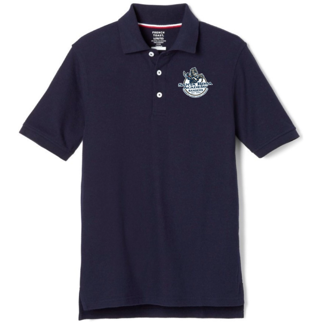 Santa Rosa Academy - Co-Ed Adult Short Sleeve Pique Polo