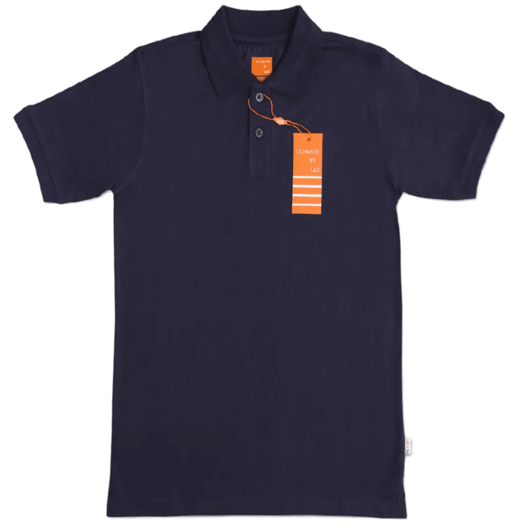 Leo & Zachary - Solid Knit Short Sleeve Polo