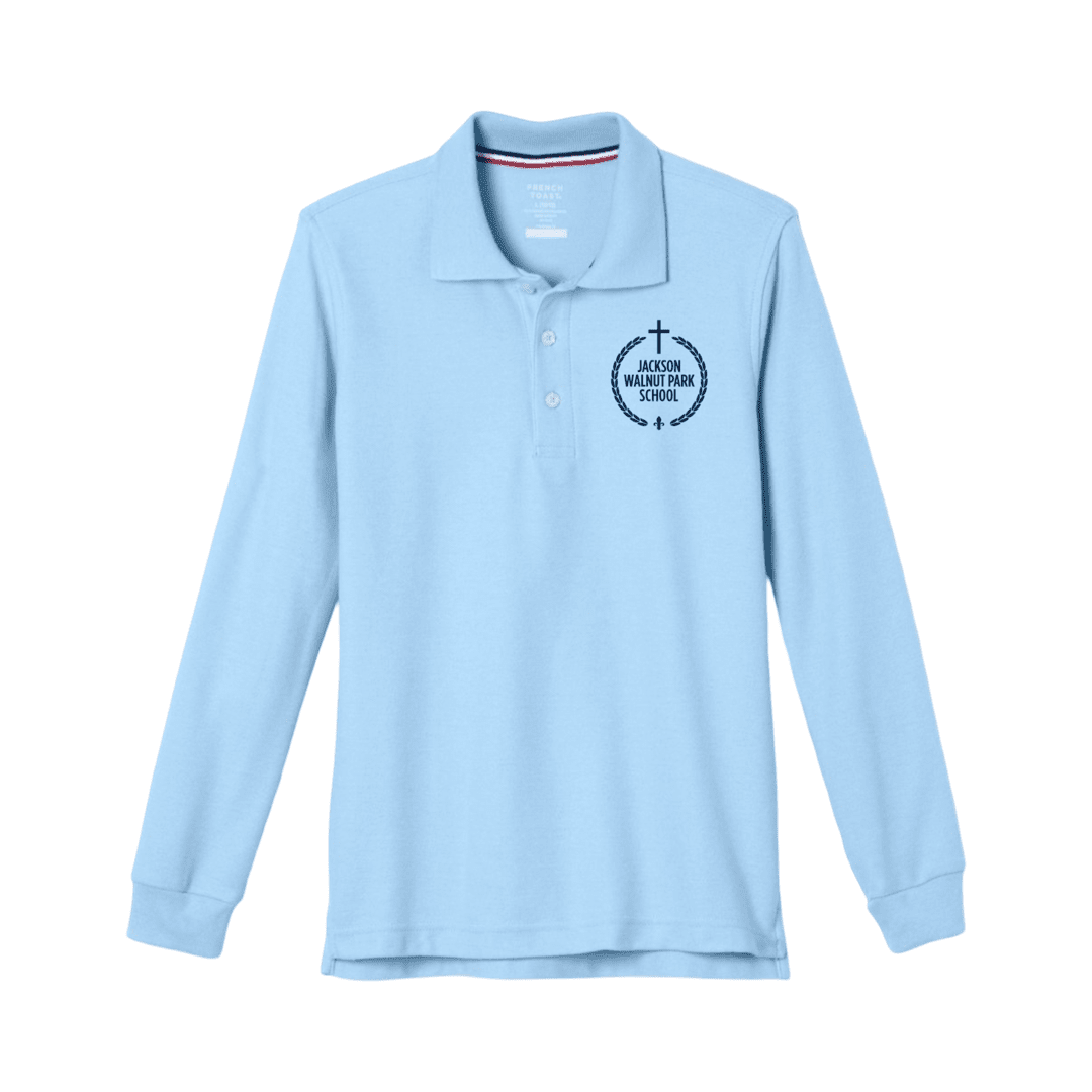 Jackson Walnut Park - Youth Long Sleeve Piqué Polo