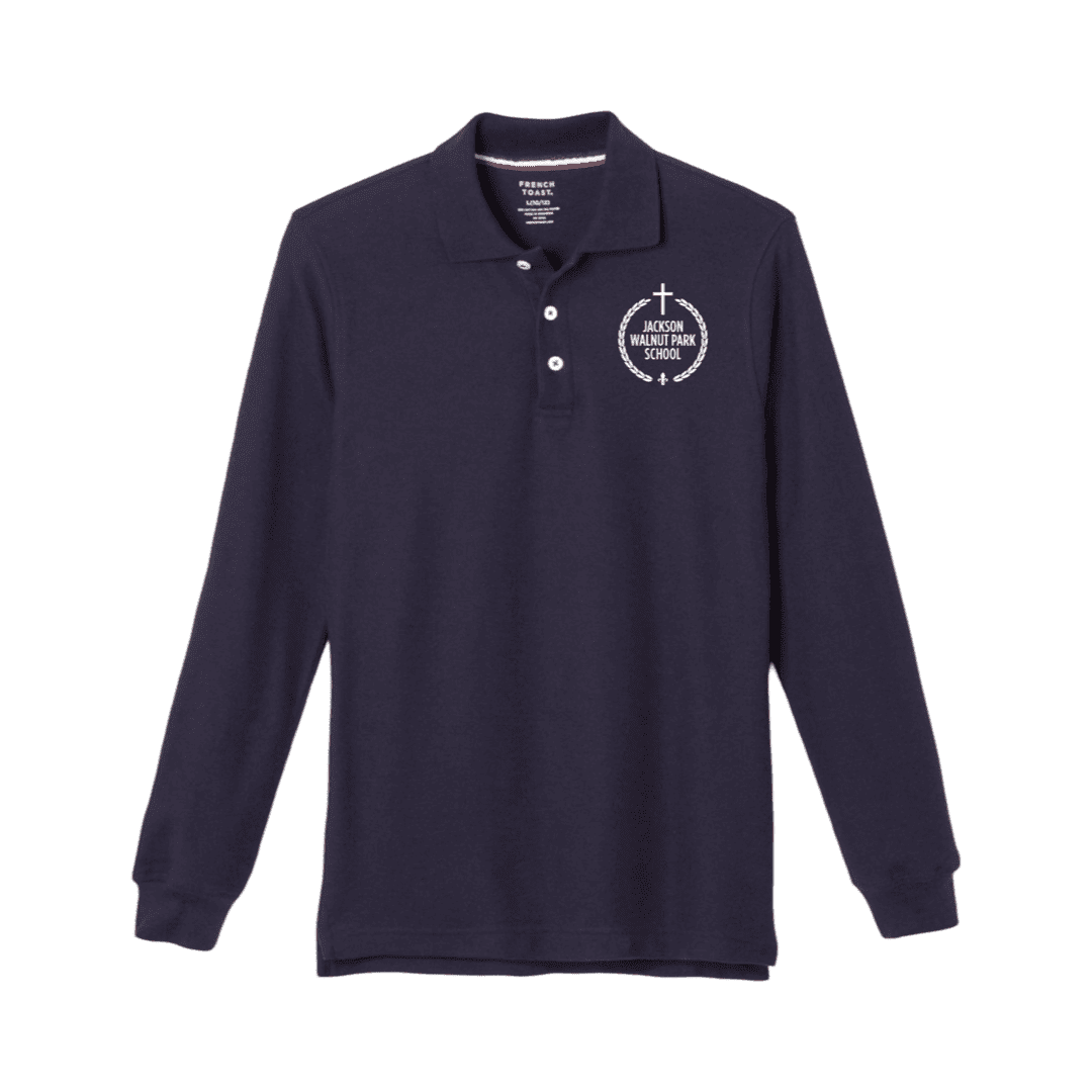 Jackson Walnut Park - Youth Long Sleeve Piqué Polo