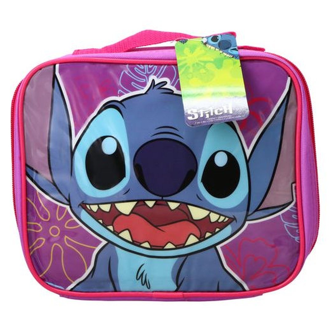 Stitch Pink Rectangular Lunch Bag