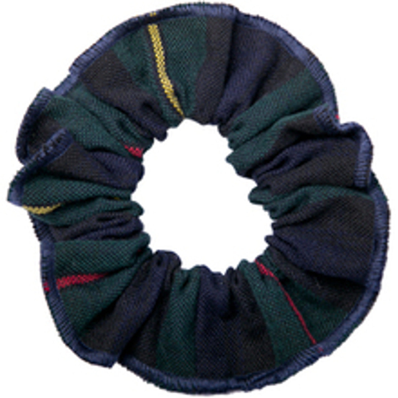 Scrunchie with Merrowed Edge - Plaid P55