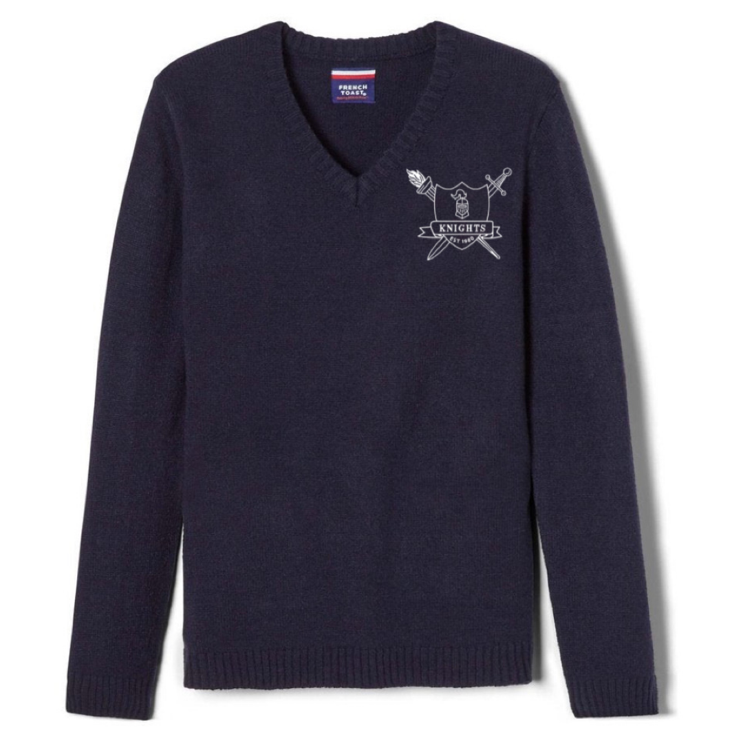 New Testament Christian School - Unisex V-Neck Pullover Sweater - Kids