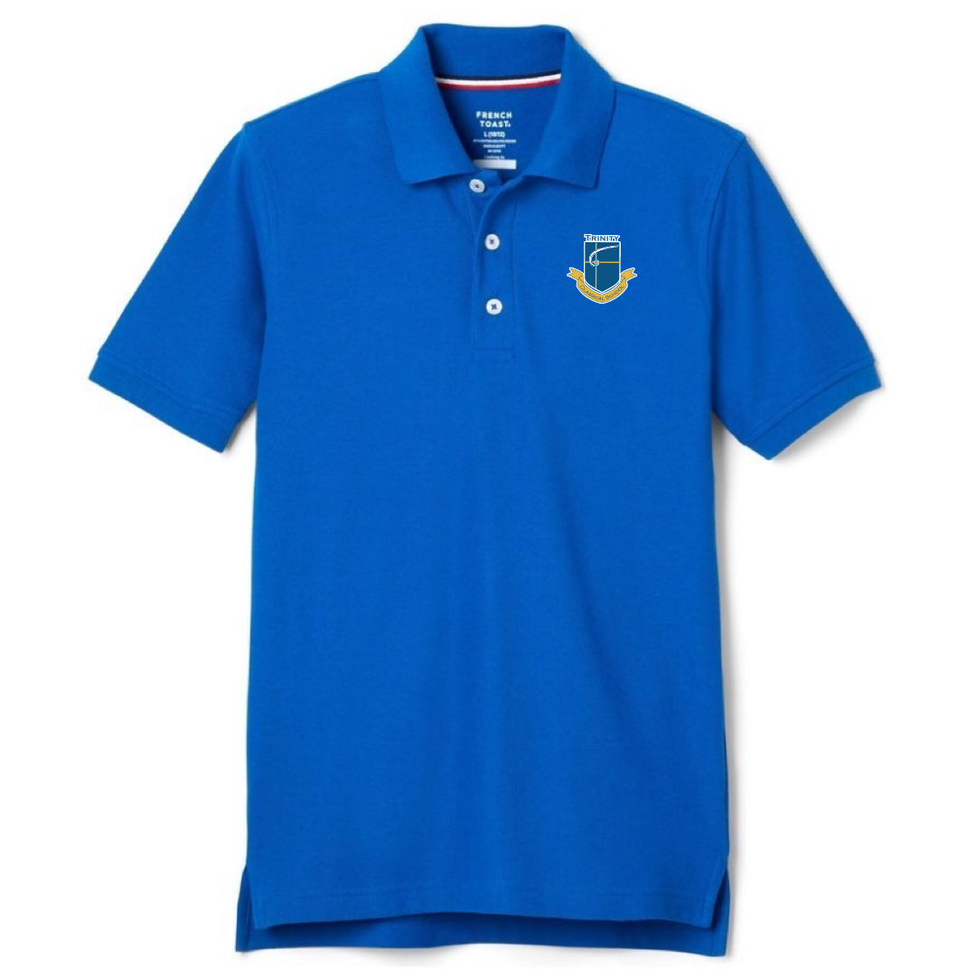 Trinity Classical School - Boy's Youth / Adult Short Sleeve Pique Polos