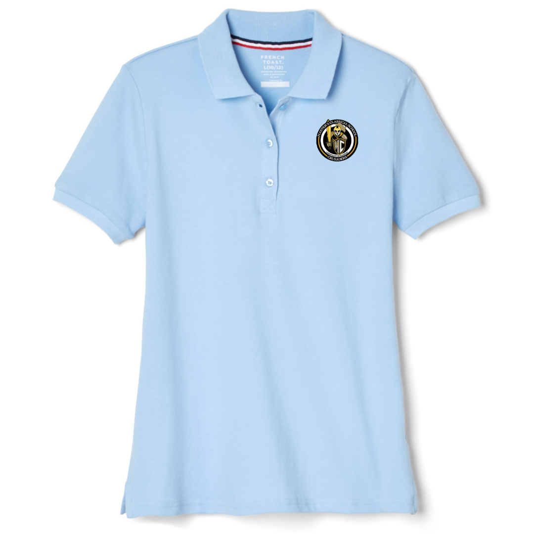 The Masters Class - Girl's / Young Women's Short Sleeve Stretch Pique Polos