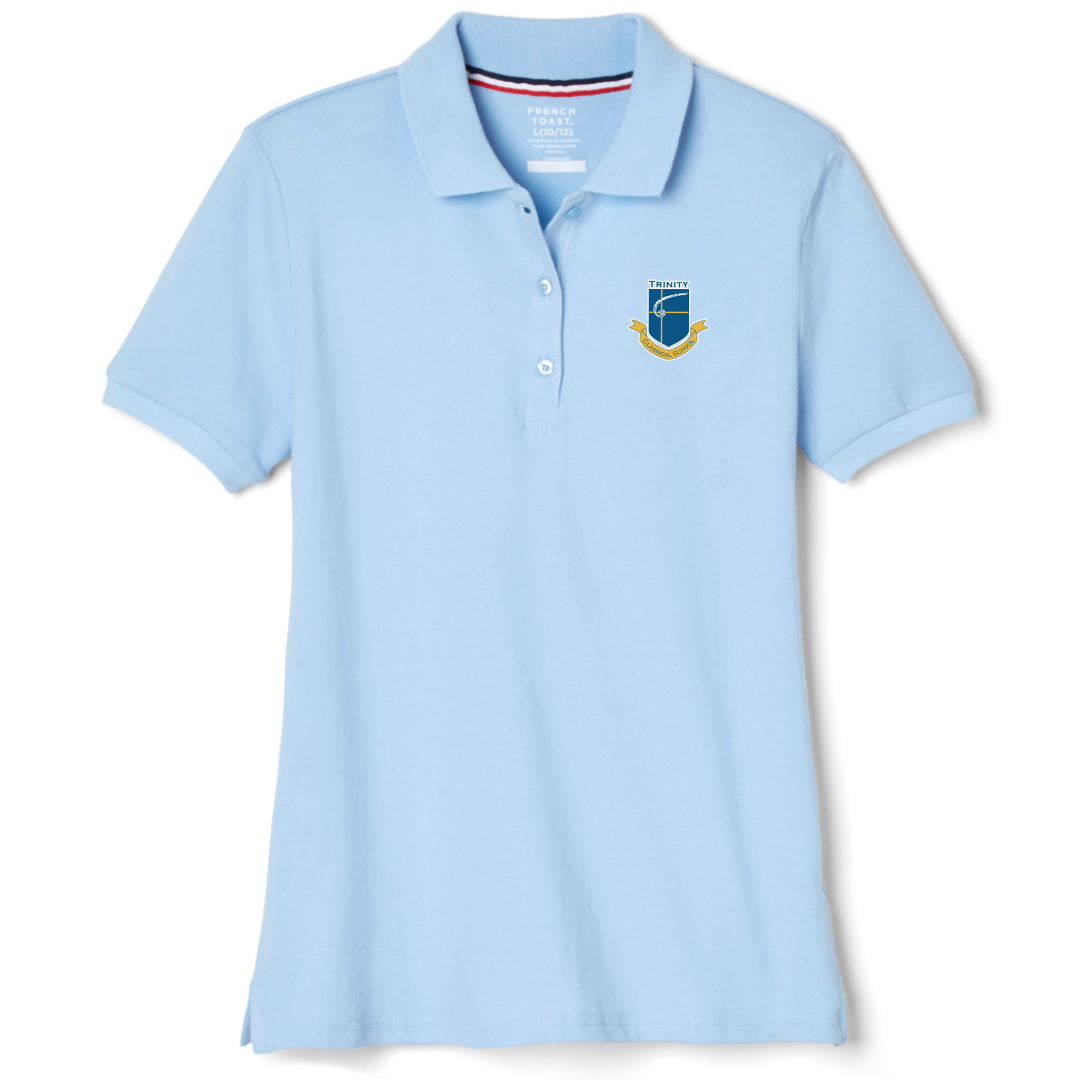 Trinity Classical School - Girl's / Young Women's Short Sleeve Stretch Pique Polos