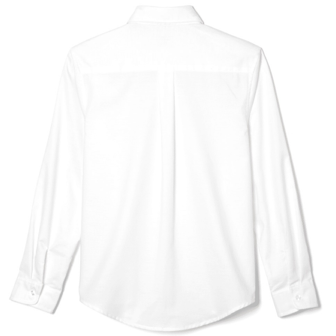 The Wilson Academy - Boy's / Young Men's Long Sleeve Oxford Shirt - No Logo - K-12