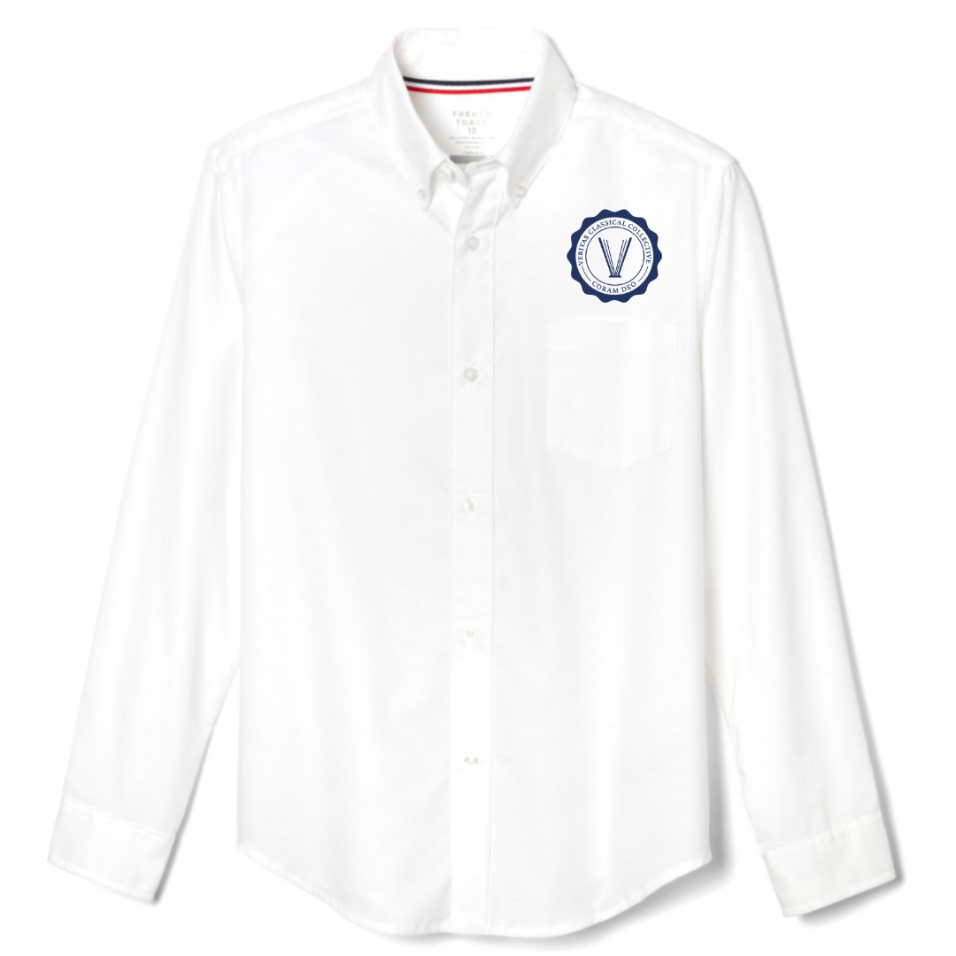 Veritas Classical - AR - Boy's / Young Men's Long Sleeve Oxford Shirt - All Grades