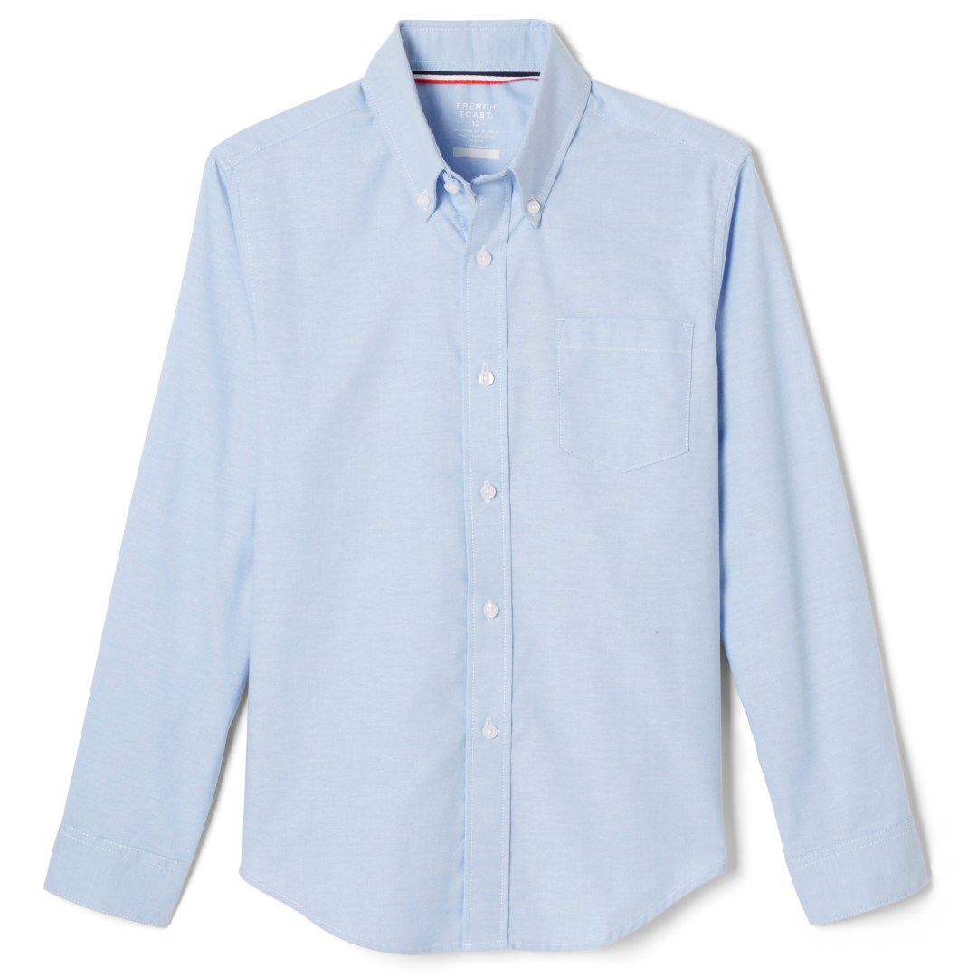 St. Peter Lutheran - Boy's / Young Men's Long Sleeve Oxford Shirt - No logo