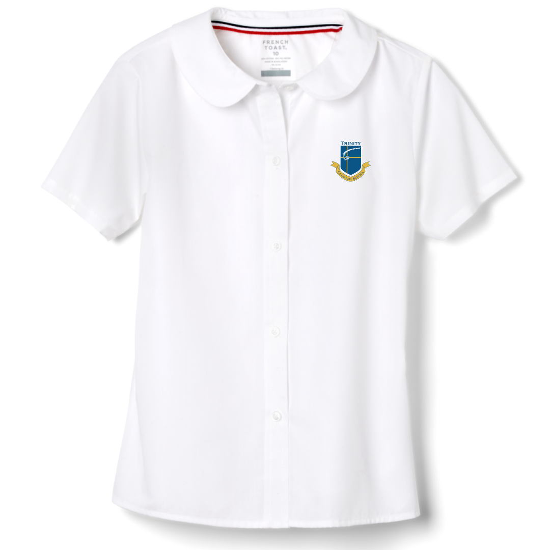 Trinity Classical School - Girl's Short Sleeve Peter Pan Collar