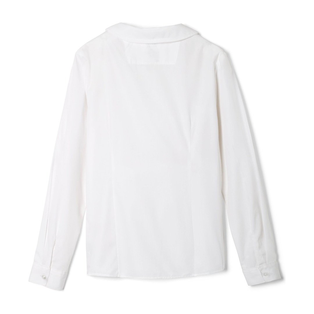 Brockton Area SDA - Girls' Long Sleeve Peter Pan Blouse - No Logo