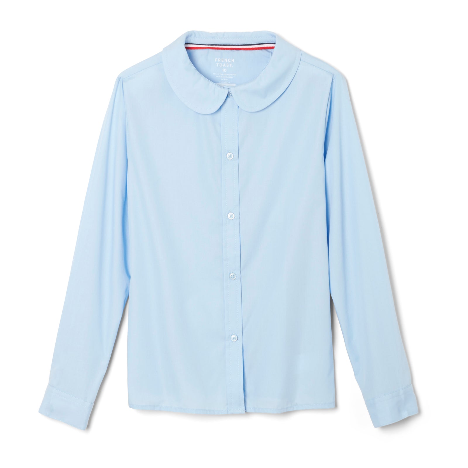 Salem Christian Academy - Girl's Long Sleeve Peter Pan Blouse - No Logo
