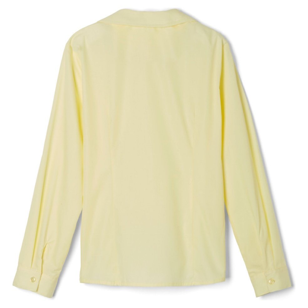 French Toast Girl's Long Sleeve Peter Pan Collar Blouse