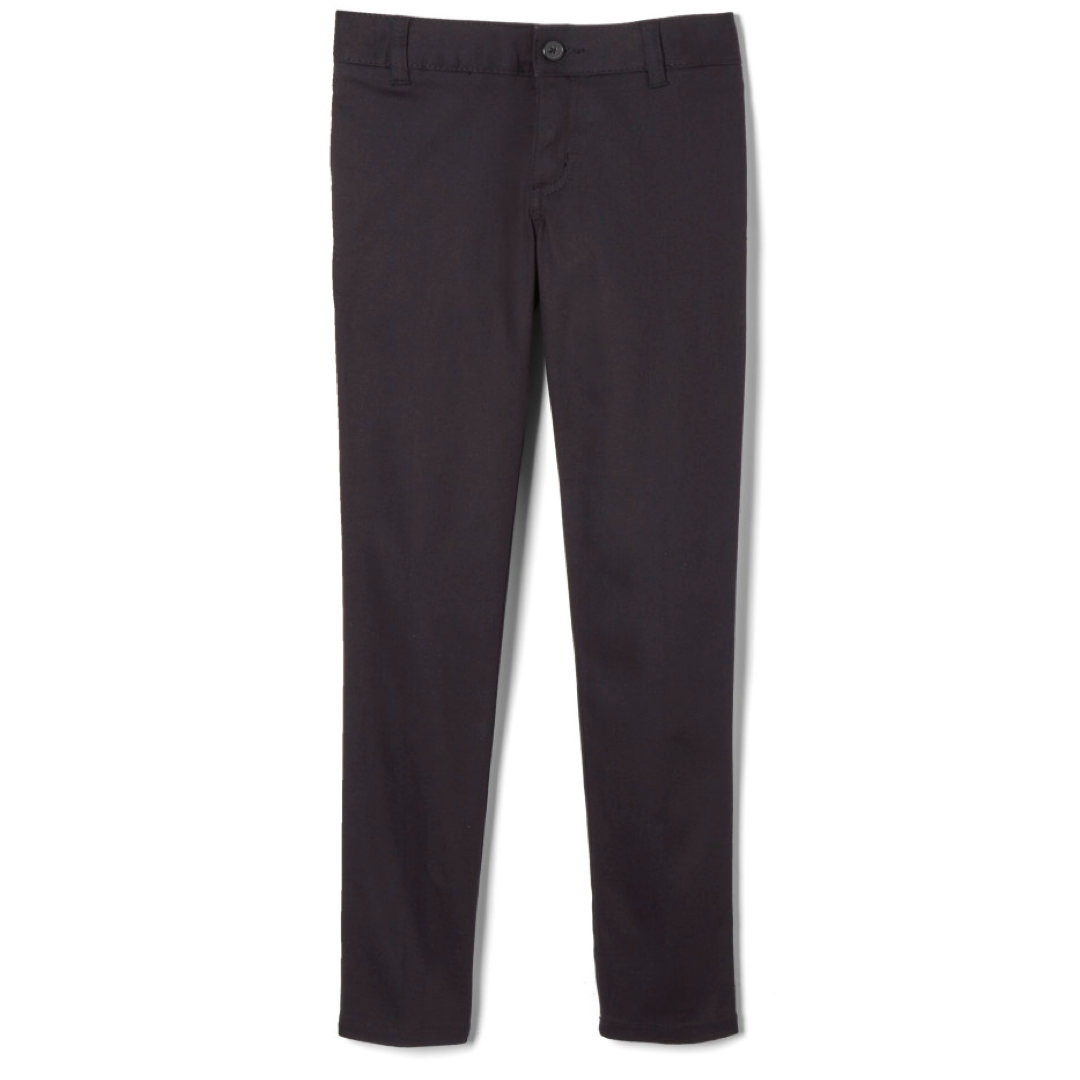 Womens Stretch Twill Skinny Pants